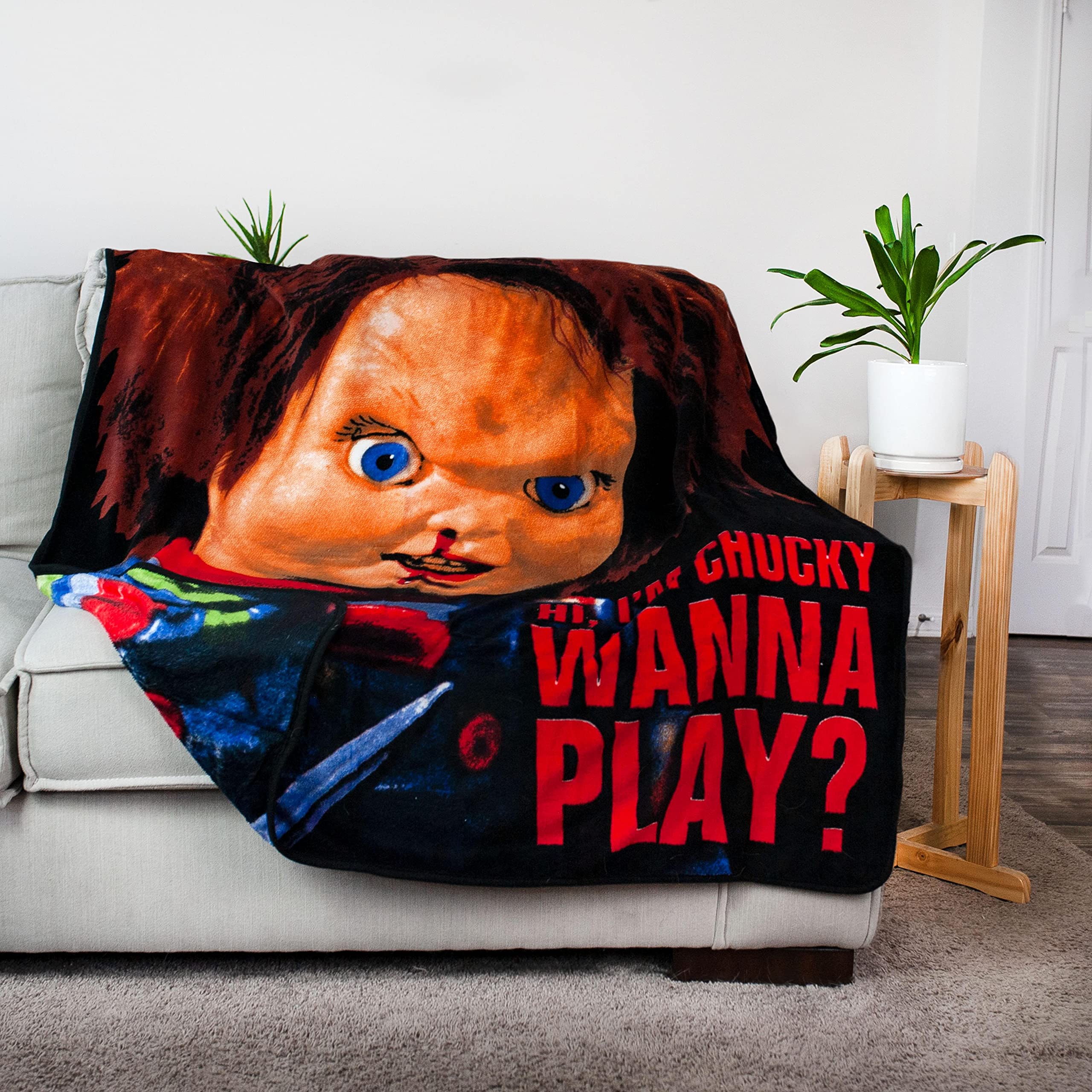 Foto 3 pulgar | Manta Polar Plateada Buffalo Chucky 50 X 60 Cm - Venta Internacional.