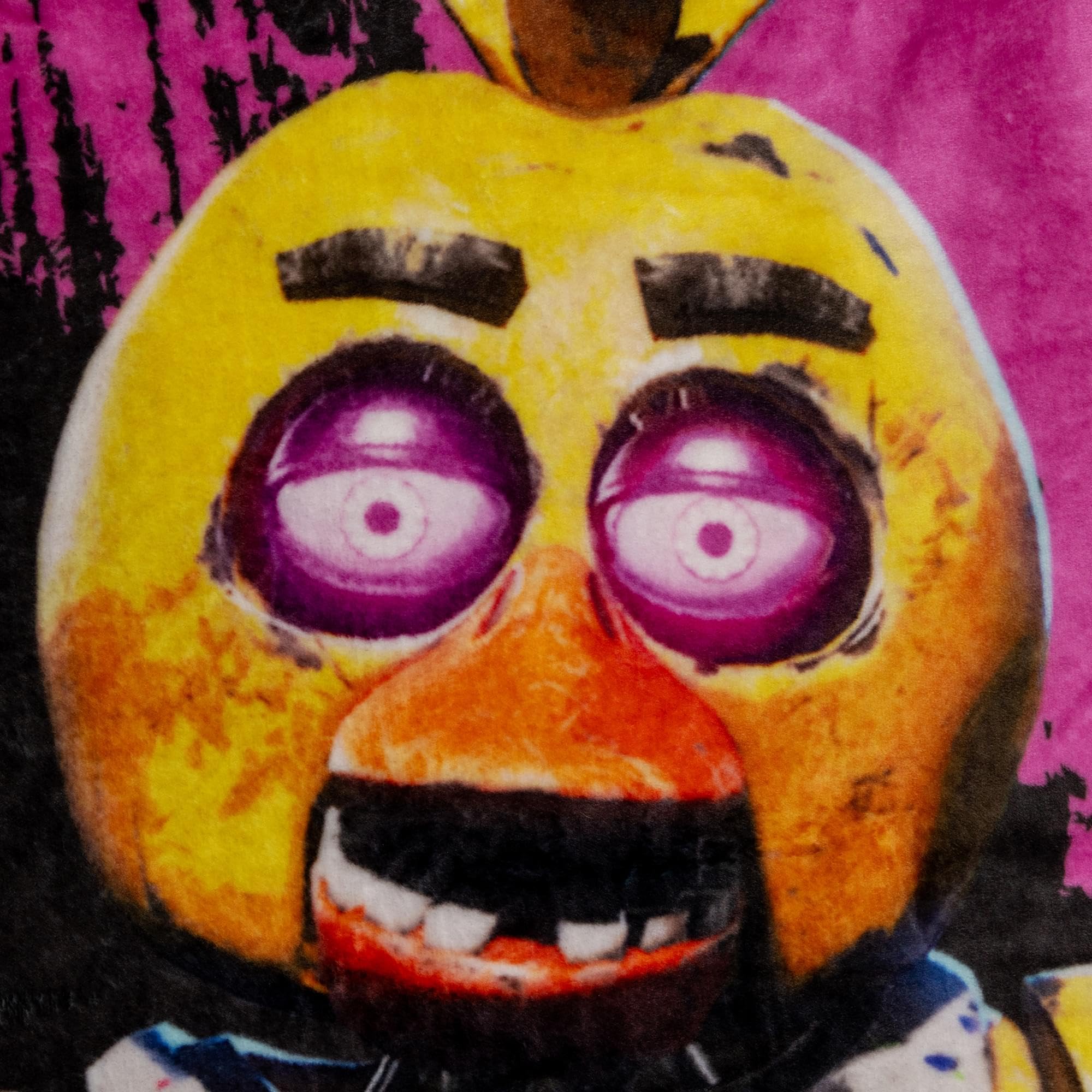 Foto 3 pulgar | Manta Five Nights At Freddy's Characters, 115 X 150 Cm - Venta Internacional.