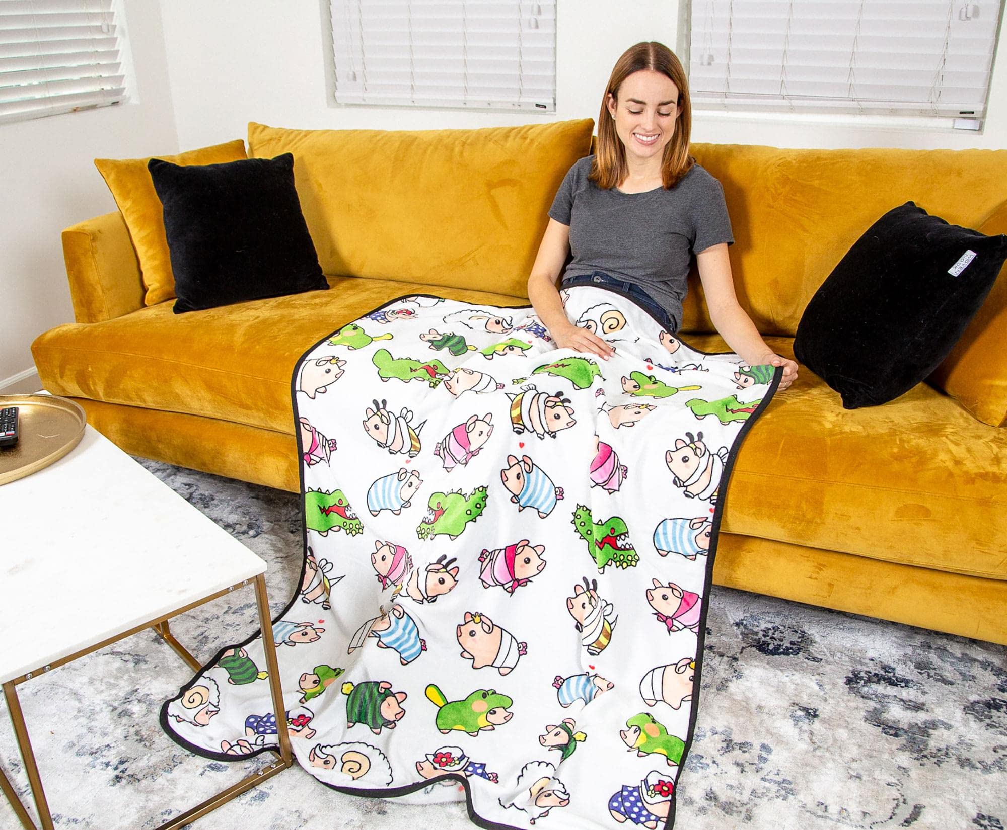 Foto 6 pulgar | Manta De Forro Polar Toynk Monster Hunter Poogie De 115 X 150 Cm - Venta Internacional.