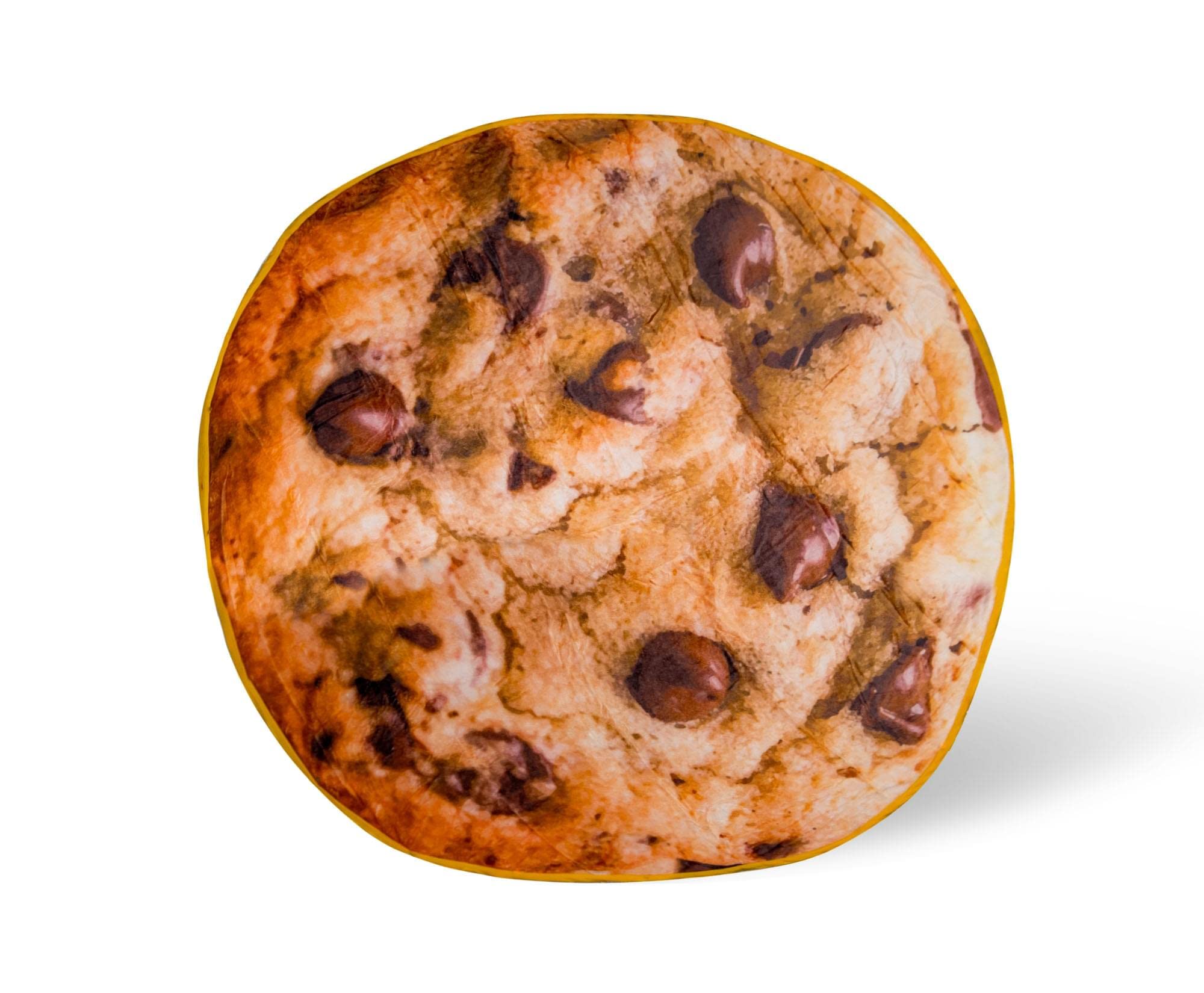 Manta Redonda De Forro Polar Toynk Con Chispas De Chocolate Y Galletas - Venta Internacional.