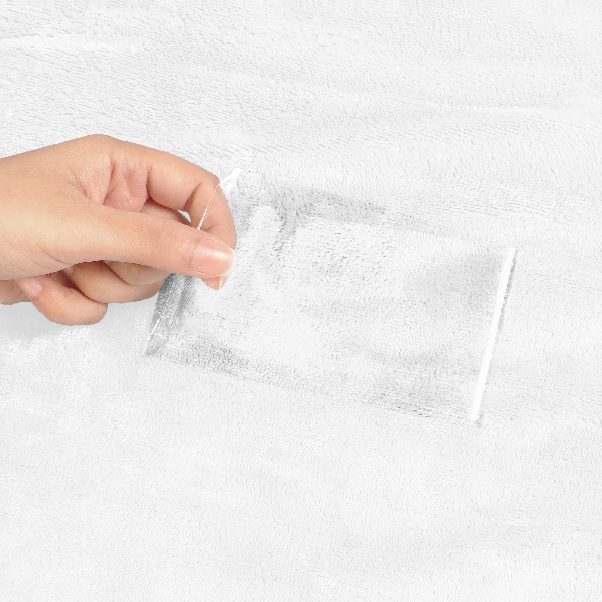 Foto 5 pulgar | Manta Utopia Bedding Sherpa California King Size, Color Blanco - Venta Internacional.