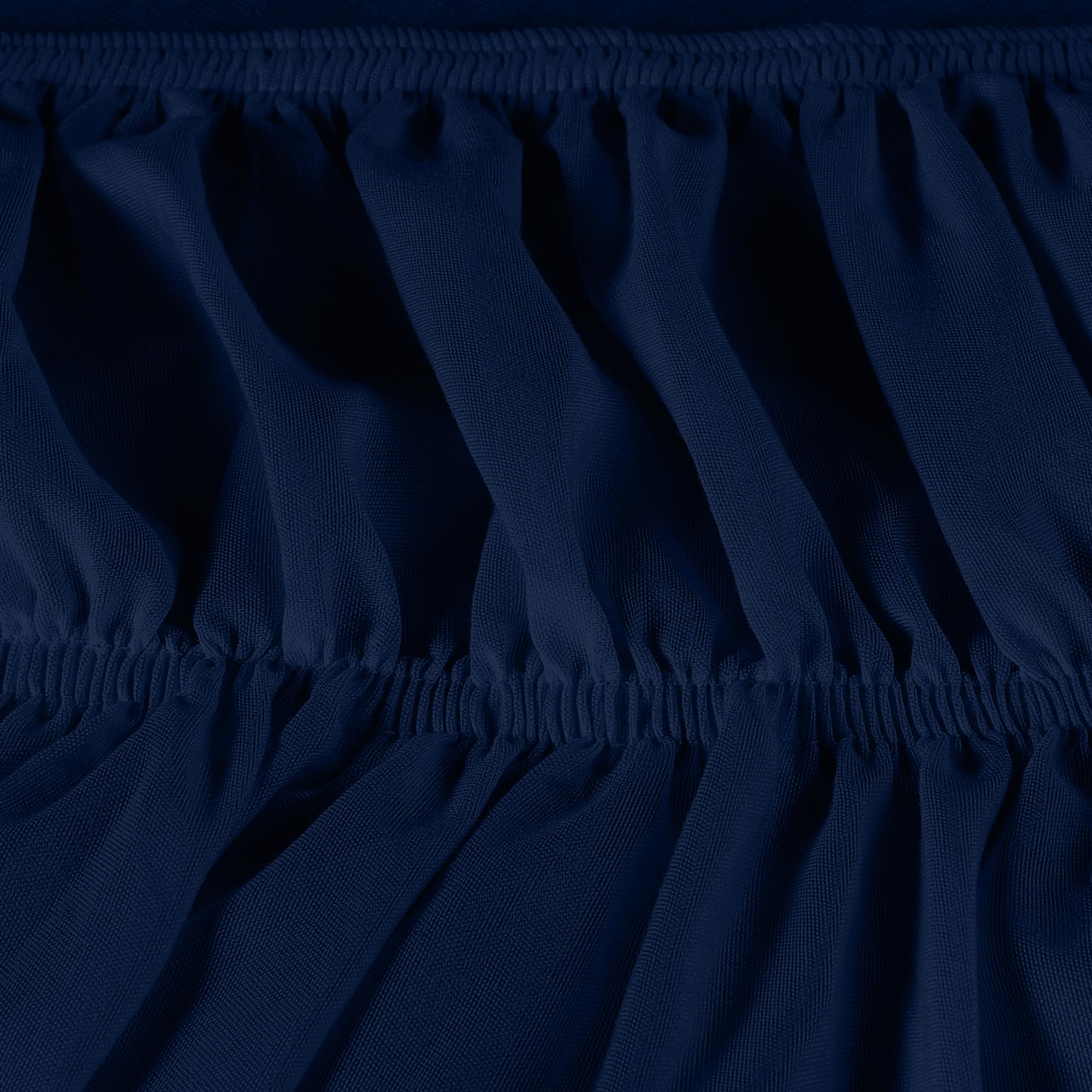 Foto 5 | Skirt Utopia Bedding Elástico De Microfibra Queen Navy - Venta Internacional.