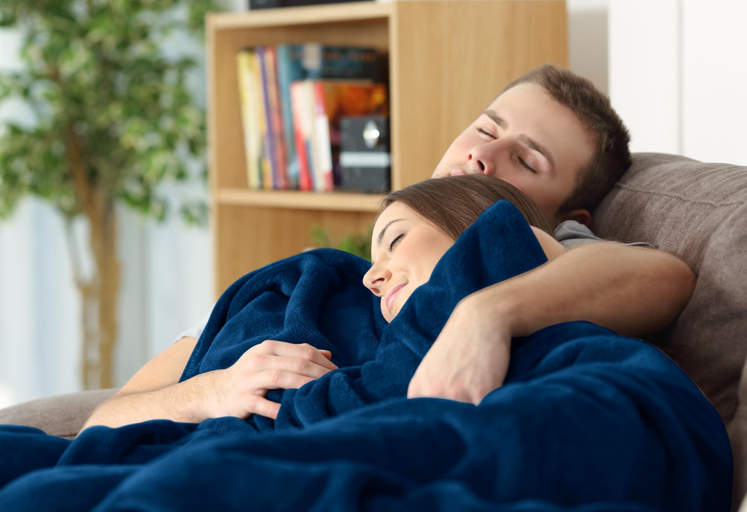 Foto 8 pulgar | Cama Polar Blanket Utopia, Tamaño King, Color Azul Marino, 300 G/m², Microfibra - Venta Internacional.