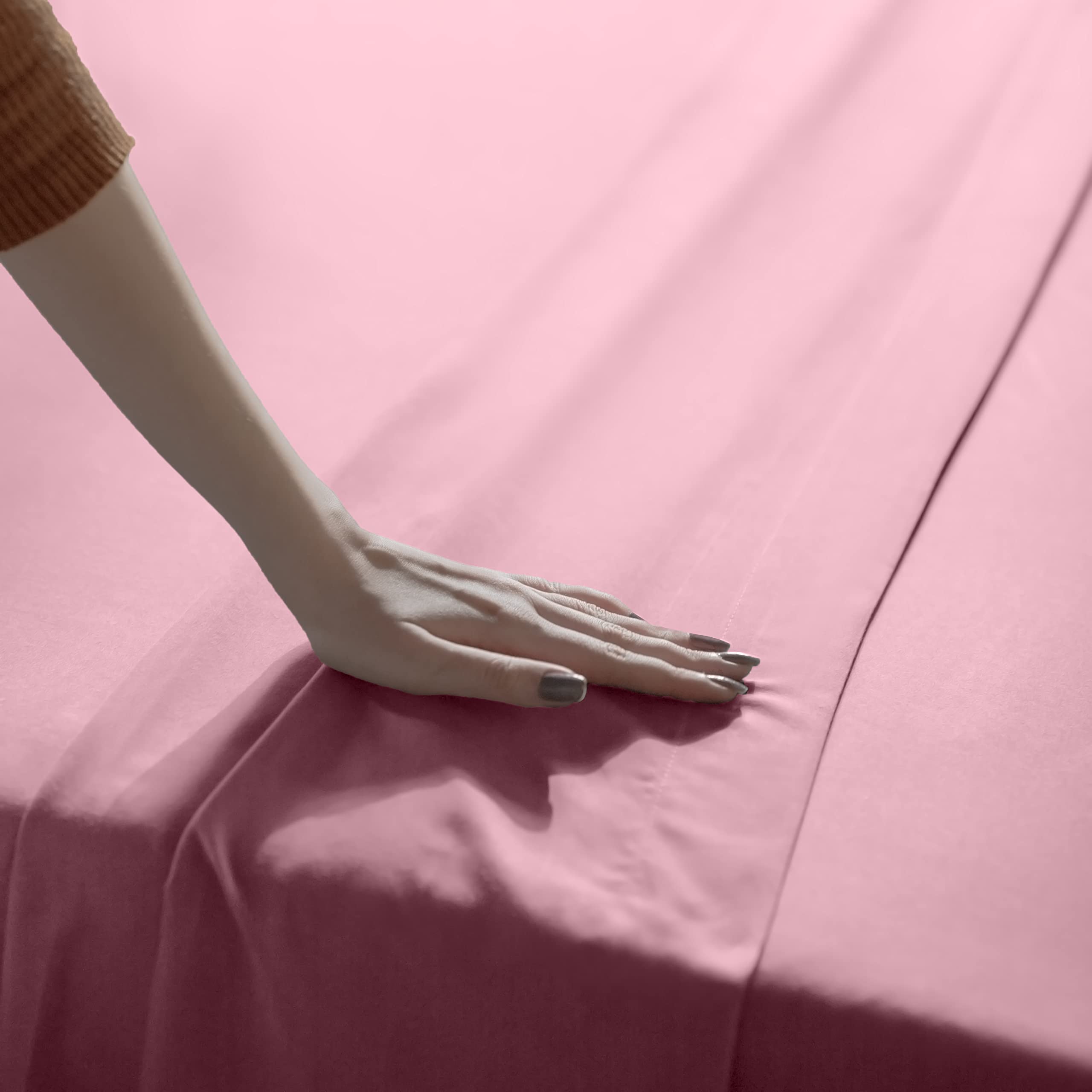 Foto 8 pulgar | Juego De Sábanas Utopia Bedding Queen Soft De Microfibra, 4 Piezas, Color Rosa - Venta Internacional.