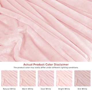 Foto 4 | Blanket Utopia Bedding, Forro Polar De Franela, Color Rosa, Tamaño King, 230 X 260 Cm - Venta Internacional.
