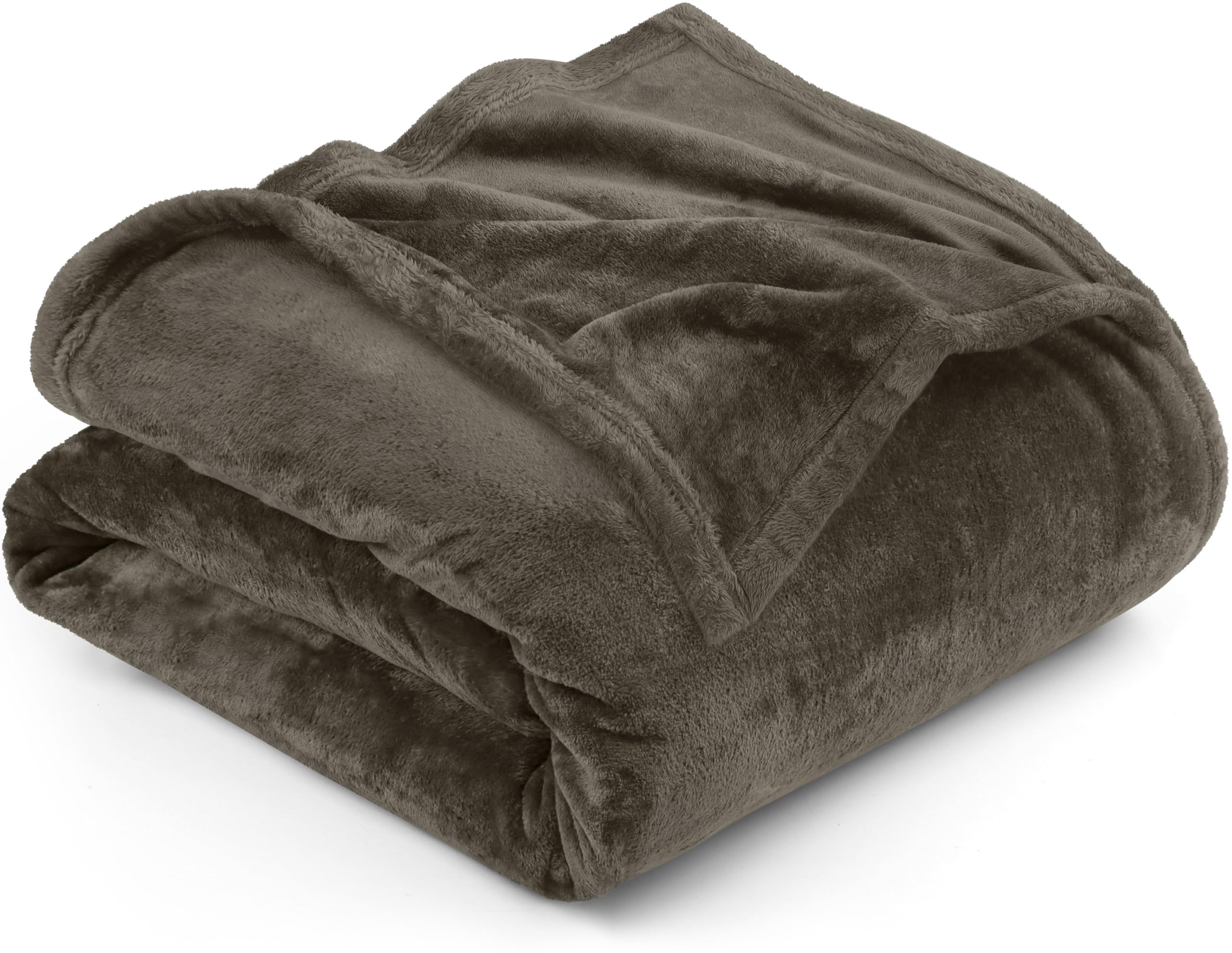 Cama Polar Blanket Utopia, Tamaño Queen, Color Marrón, 300 G/m², Suave - Venta Internacional.