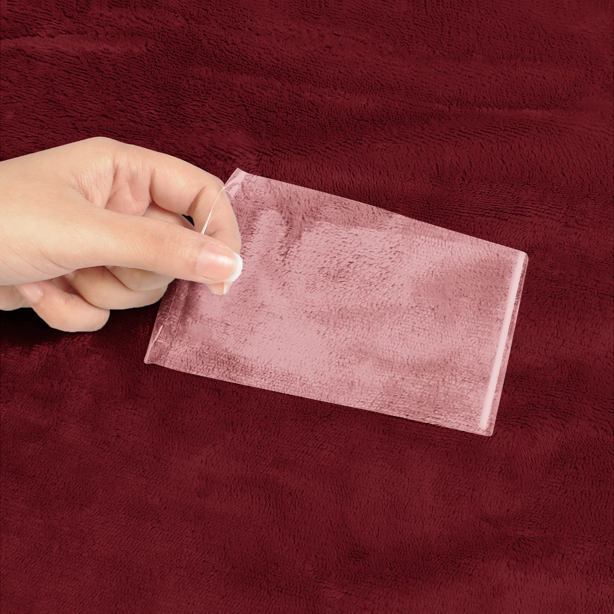 Foto 4 | Colcha Sherpa Blanket Utopia Bedding, Tamaño 127 X 152 Cm, Color Rojo - Venta Internacional.