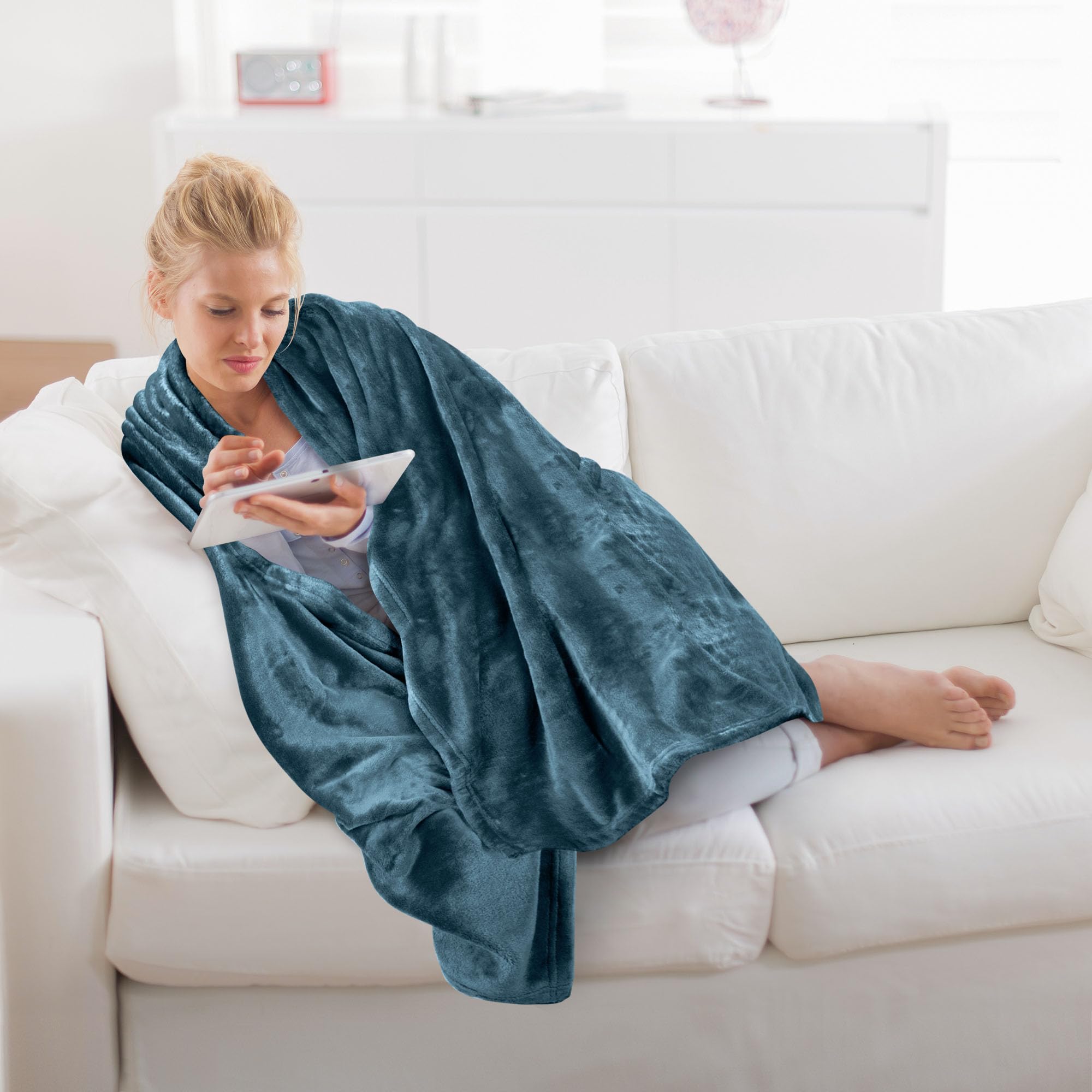 Foto 4 pulgar | Manta De Forro Polar Blanket Utopia, Tamaño Piedra, 300 G/m² - Venta Internacional.