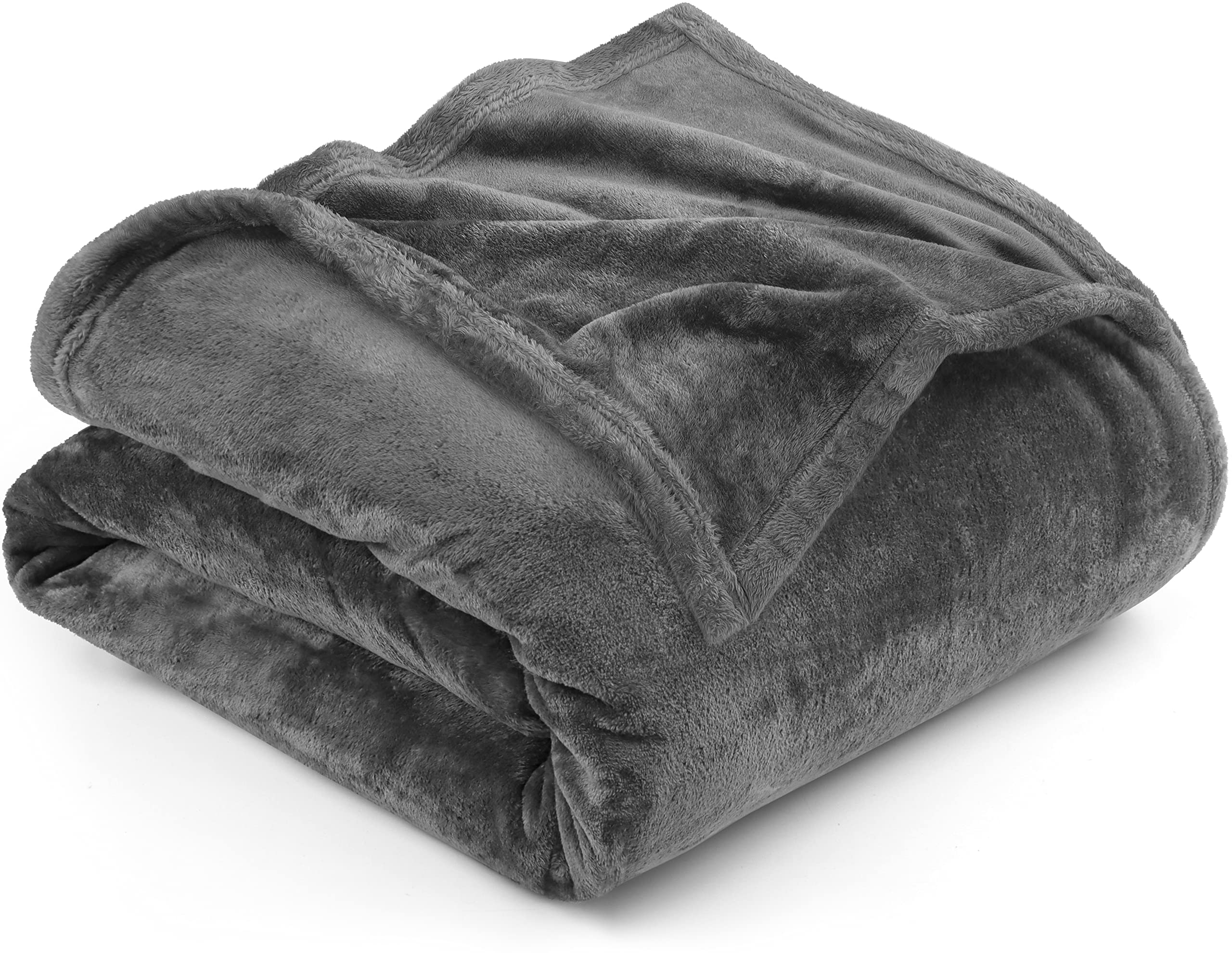 Forro Polar Blanket Utopia California King, Color Gris, 300 G/m² - Venta Internacional.