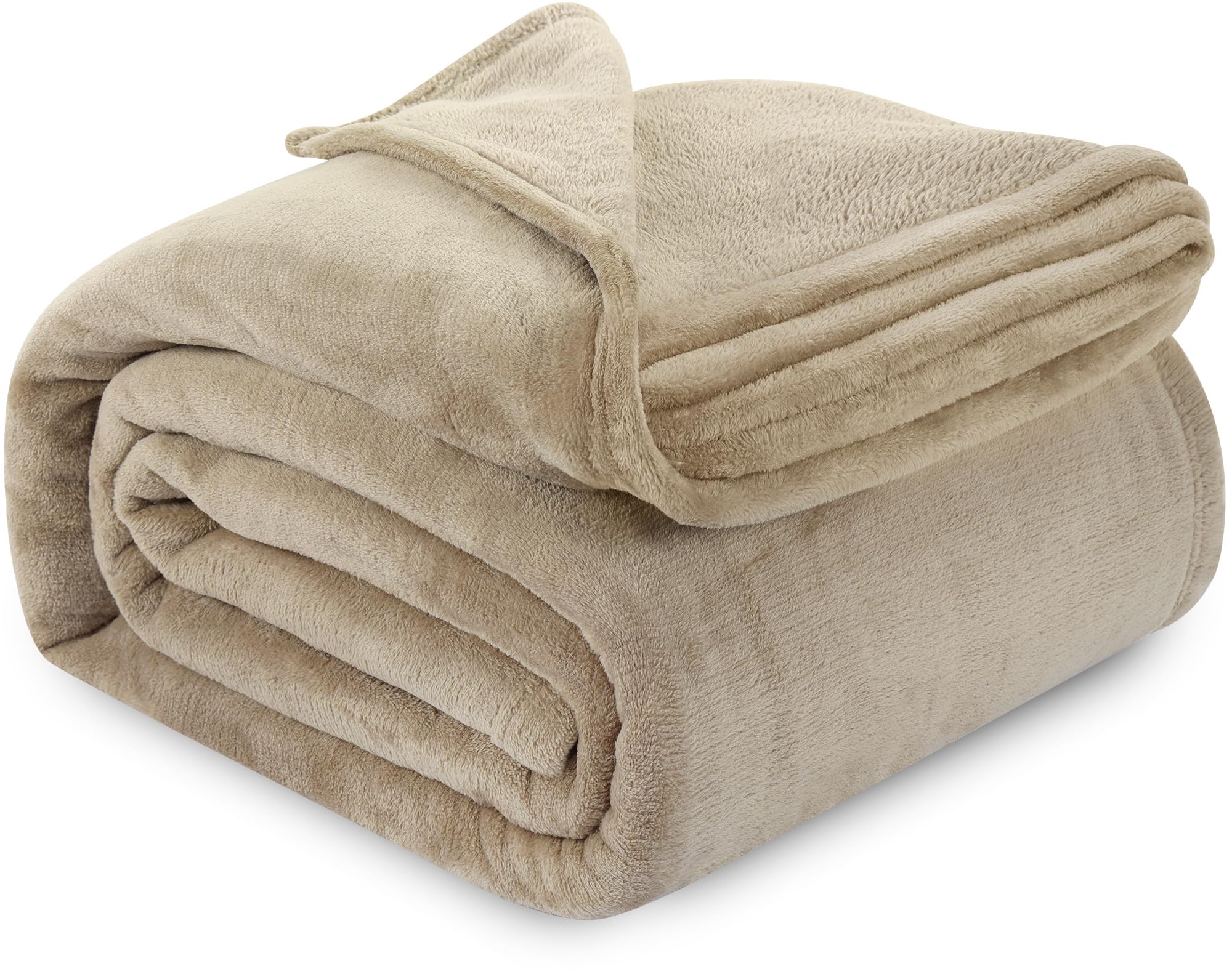 Foto 2 pulgar | Blanket Utopia Bedding, Forro Polar De Franela, Camel California King - Venta Internacional.