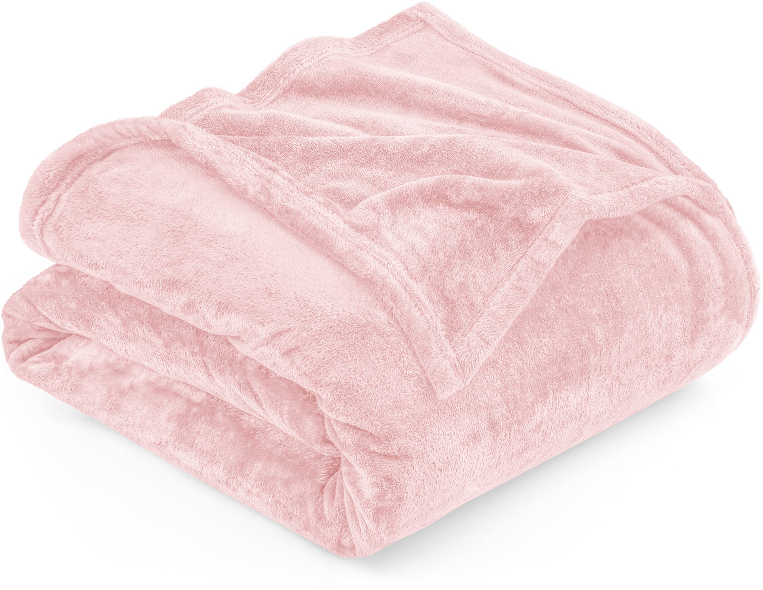 Forro Polar Blanket Utopia California King, Color Rosa, 300 G/m² - Venta Internacional.