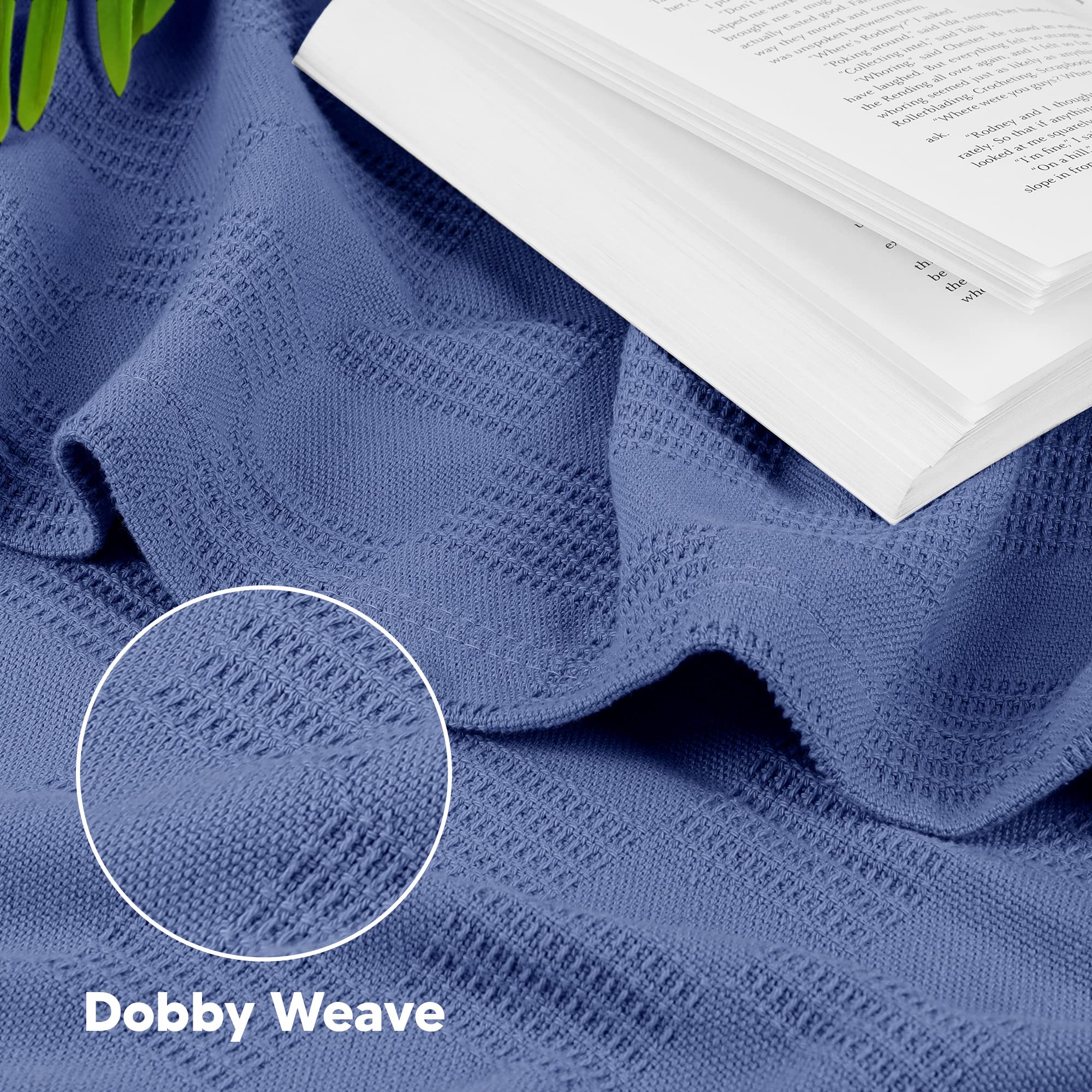 Foto 4 pulgar | Manta Utopia Para Ropa De Cama Wedgewood, 100% Algodón, Doble, 220 X 180 Cm - Venta Internacional.