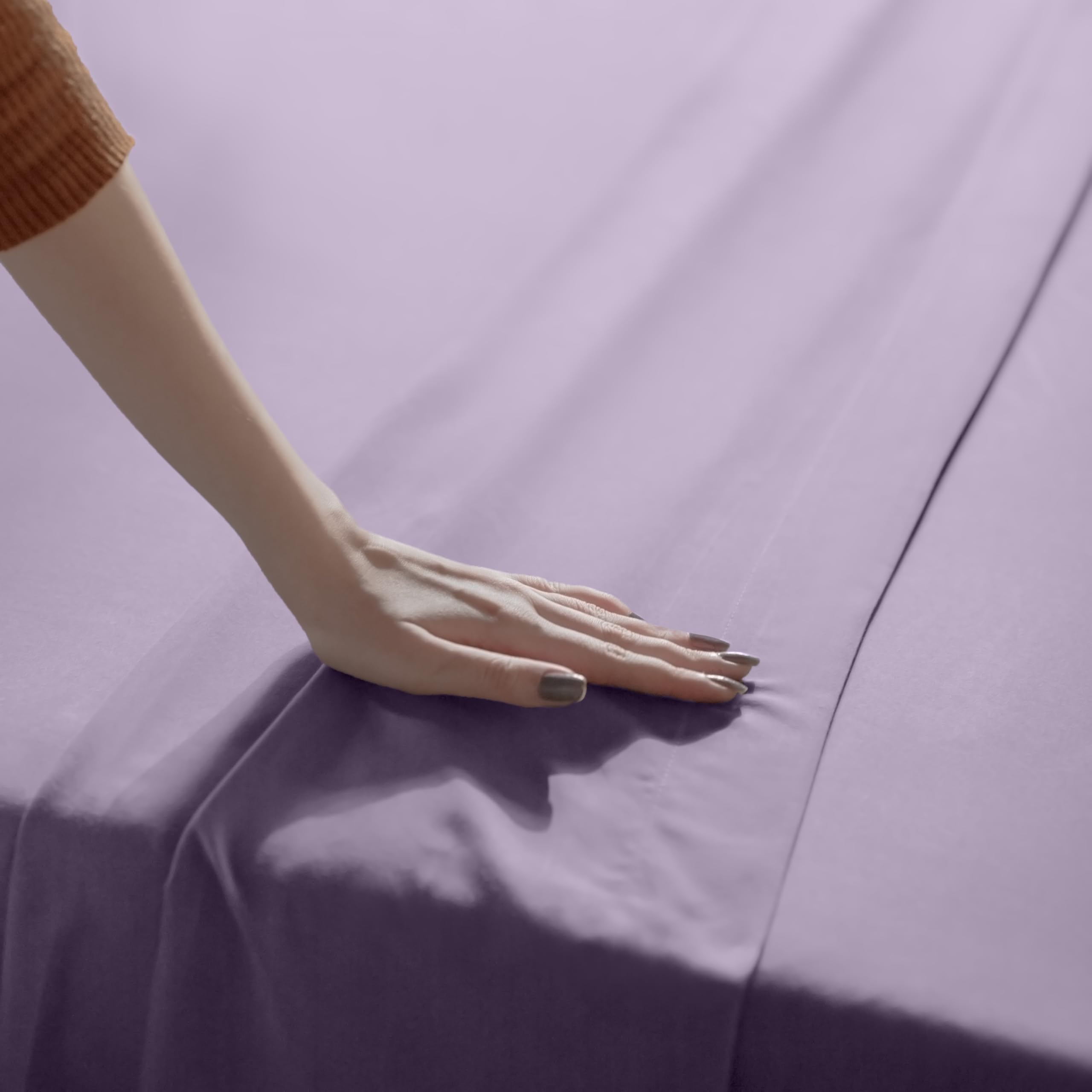 Foto 8 pulgar | Juego De Sábanas Utopia Bedding Queen Soft De Microfibra, 4 Piezas, Color Lavanda - Venta Internacional.