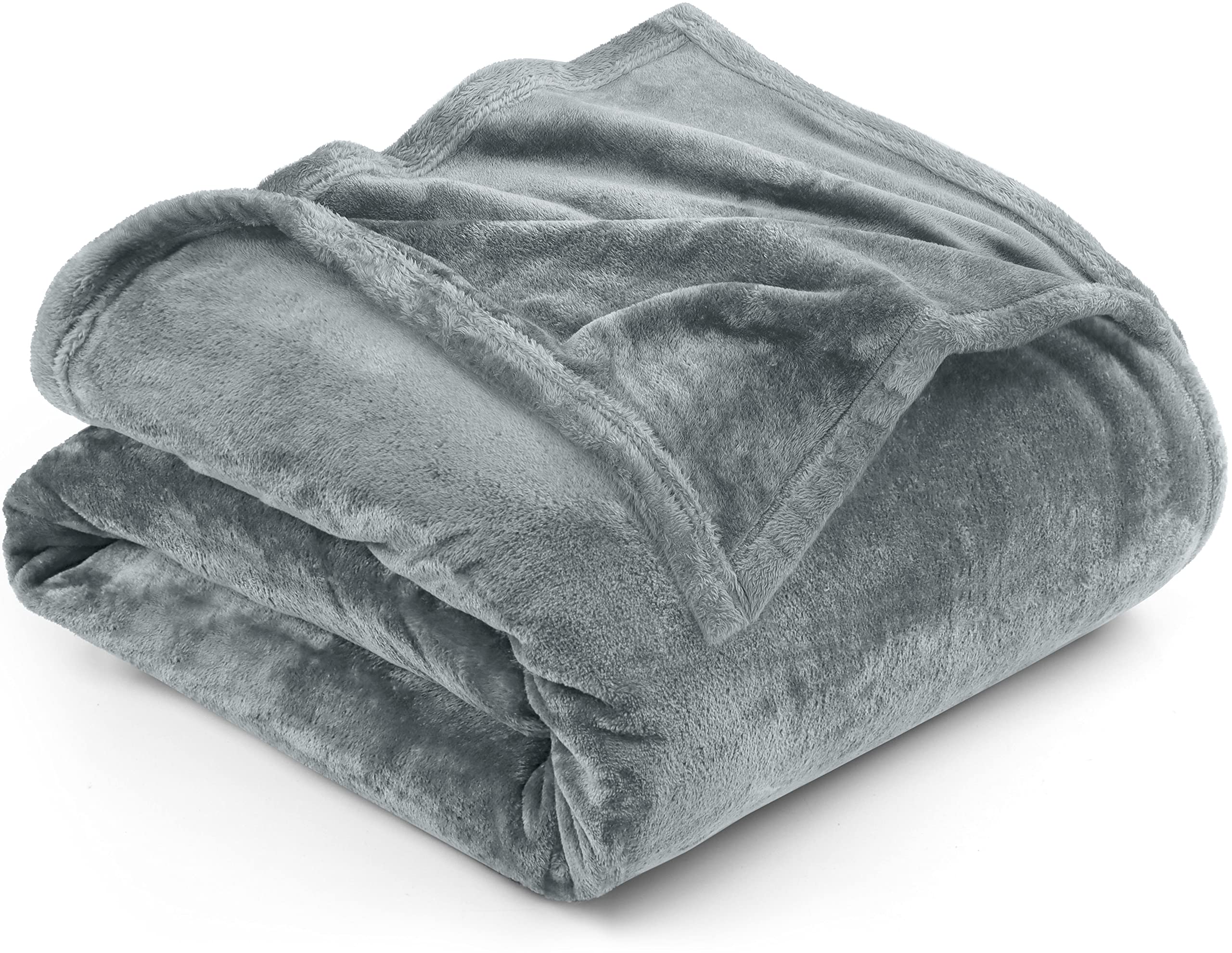 Cama Polar Blanket Utopia, Tamaño Queen, Color Gris Ceniza, 300 G/m² - Venta Internacional.