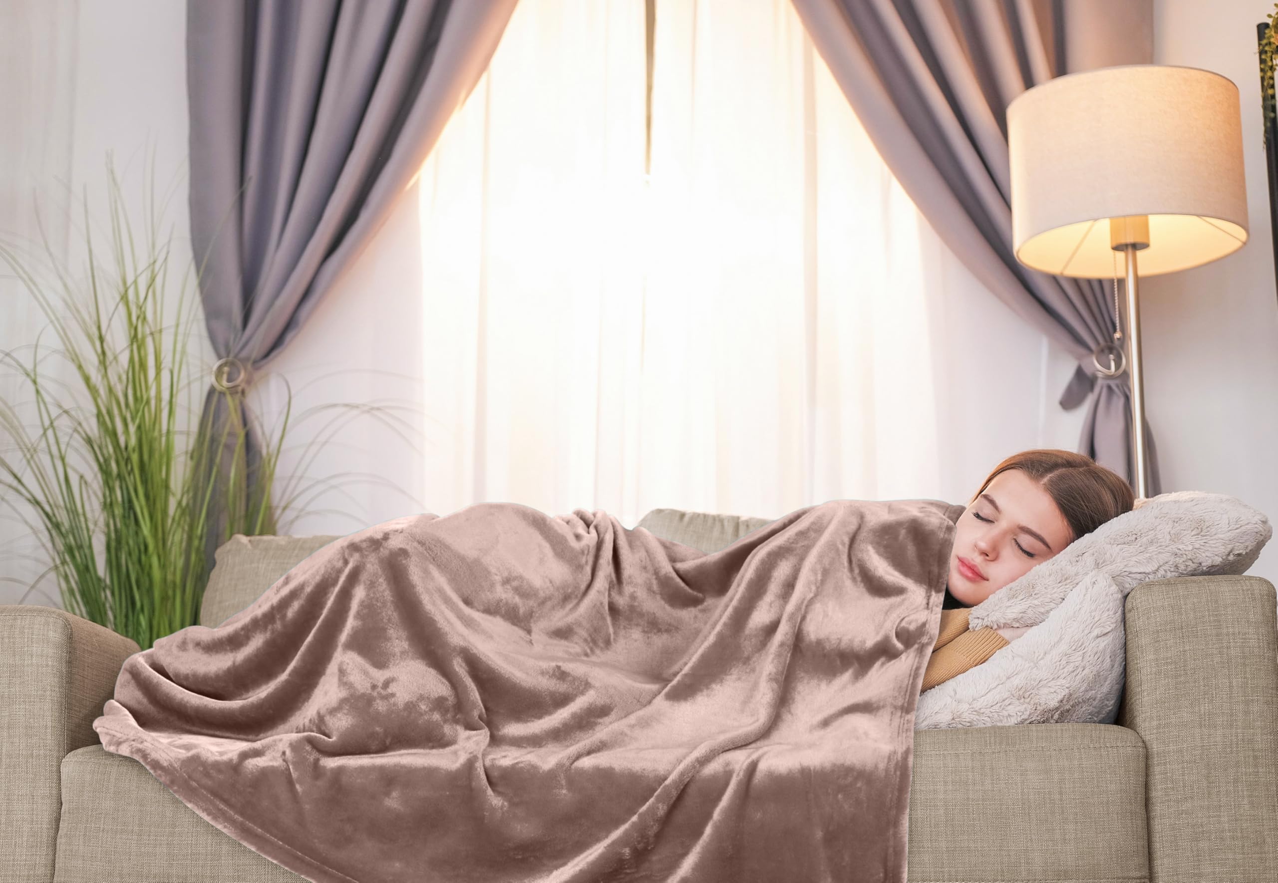Foto 7 pulgar | Manta Polar Utopia Bedding Rosa, 300 G/m², 130 X 150 Cm - Venta Internacional.