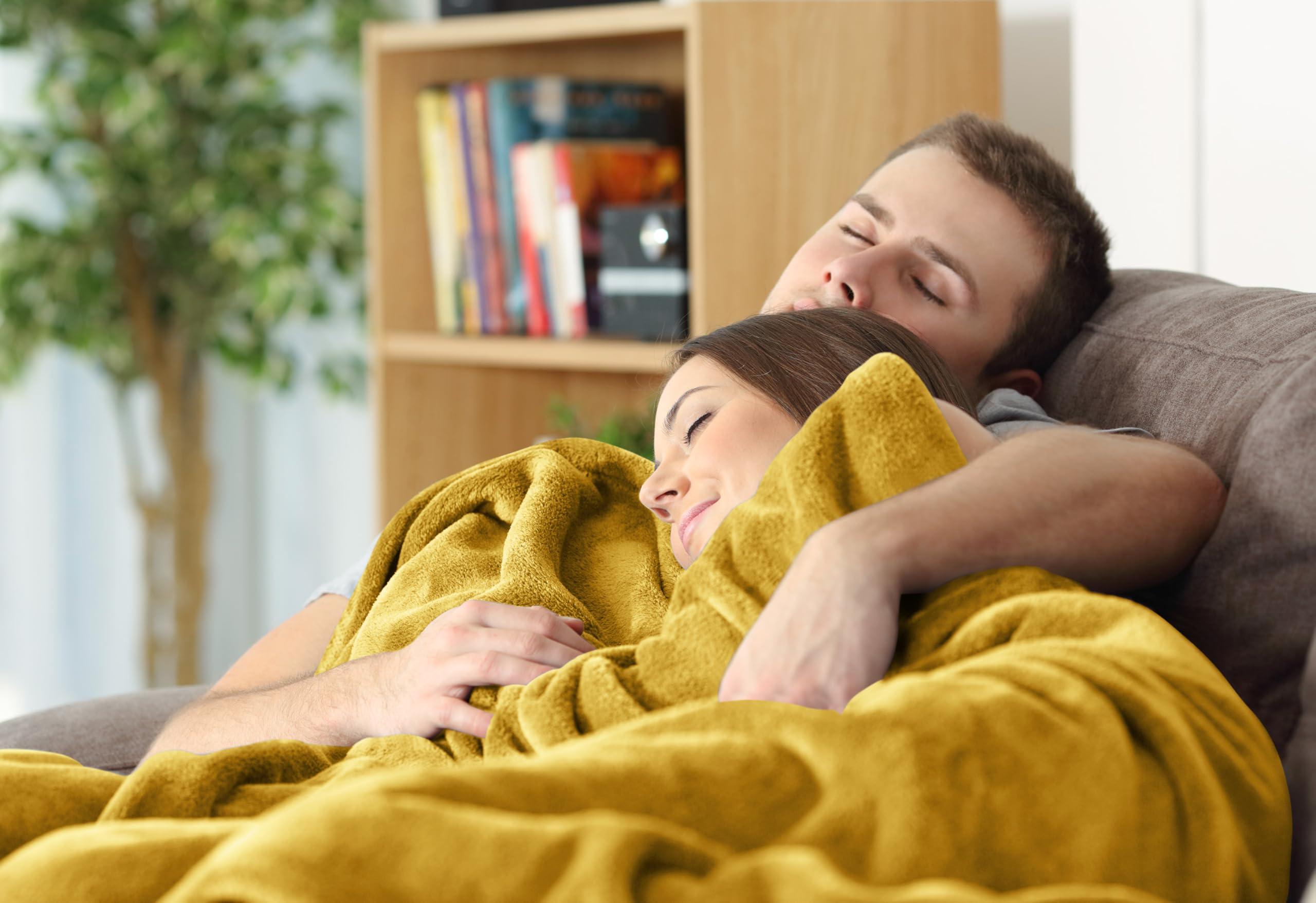 Foto 6 | Cama Polar Blanket Utopia, Tamaño Queen, Color Dorado, 300 G/m², Suave - Venta Internacional.