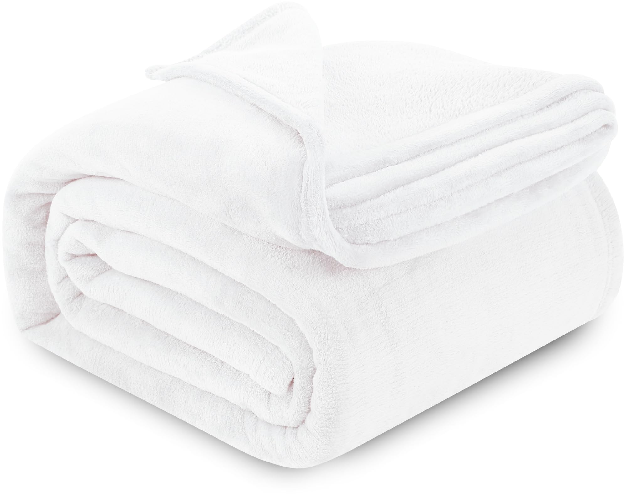 Foto 2 pulgar | Blanket Utopia Bedding, Forro Polar De Franela, Color Blanco, Tamaño Queen - Venta Internacional.