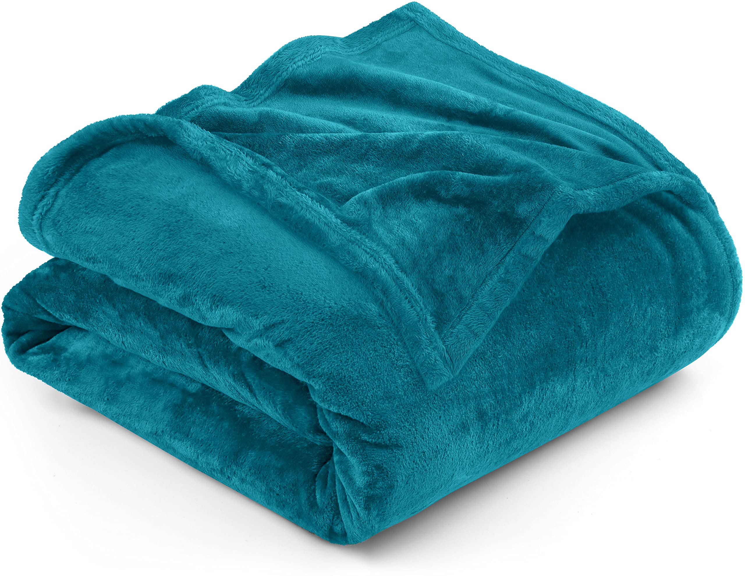 Cama Polar Blanket Utopia, Tamaño King, Color Turquesa, 300 G/m² - Venta Internacional.
