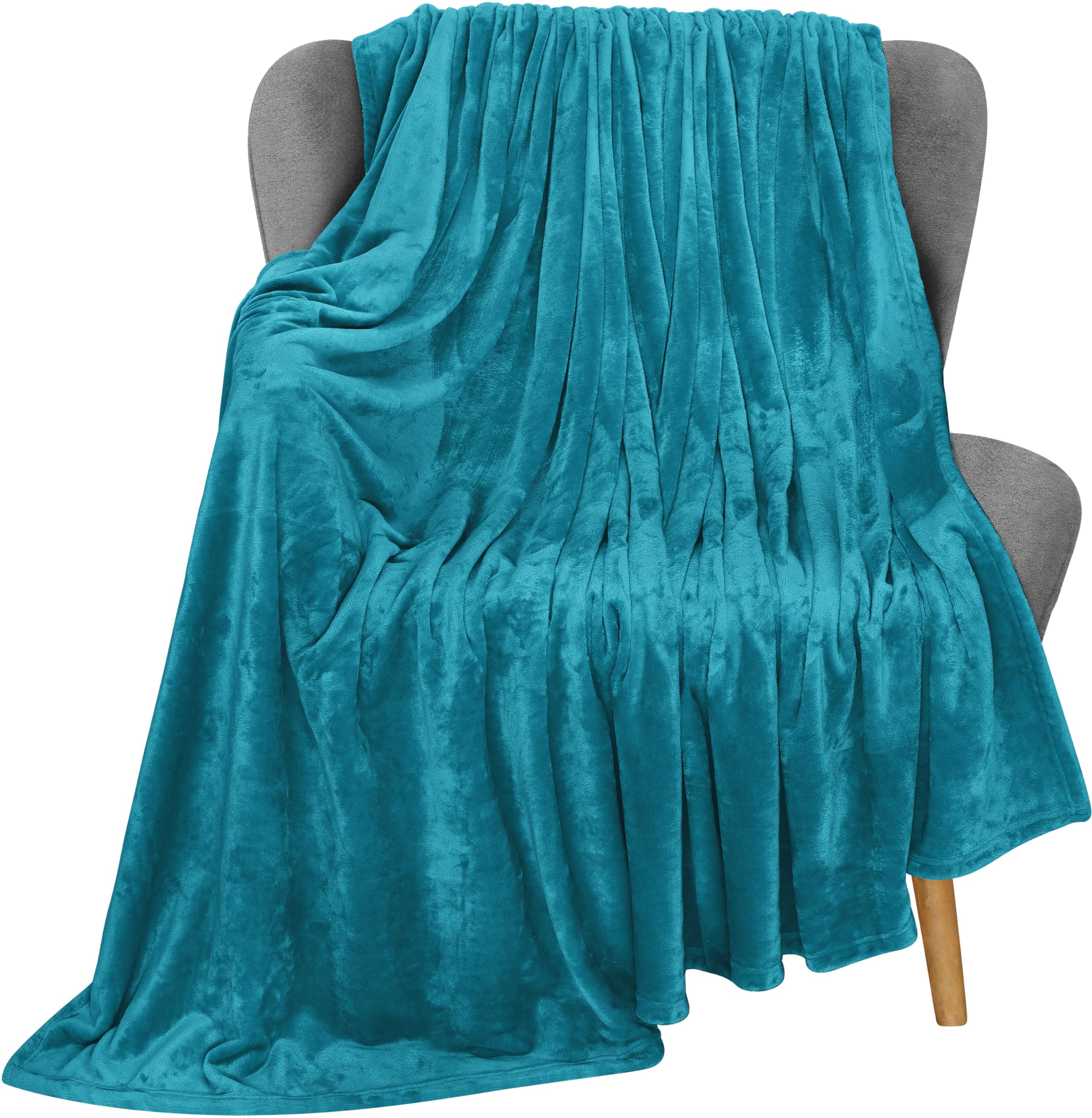 Manta Polar Blanket Utopia, Color Turquesa, 300 G/m², 150 X 125 Cm - Venta Internacional.
