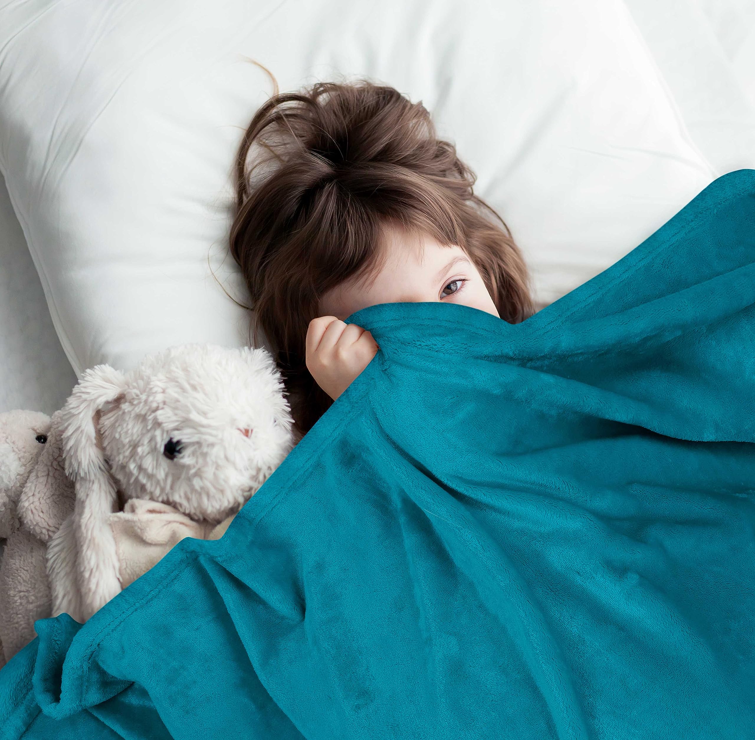 Foto 7 | Manta Polar Blanket Utopia, Color Turquesa, 300 G/m², 150 X 125 Cm - Venta Internacional.