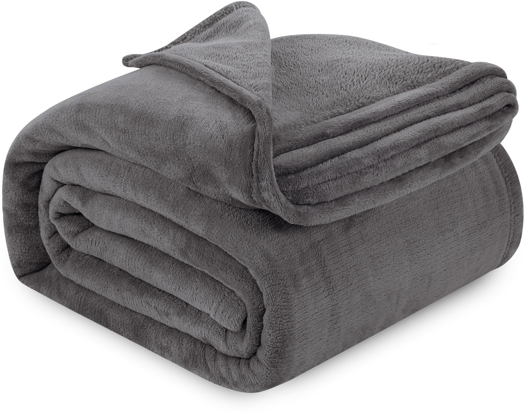 Foto 2 pulgar | Blanket Utopia Bedding, Forro Polar De Franela, Color Gris, Tamaño King Size (230 X 260 Cm) - Venta Internacional.