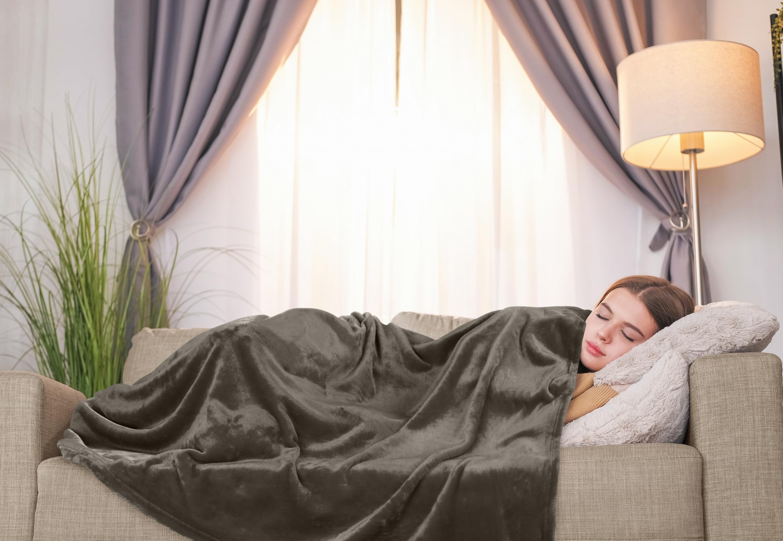 Foto 6 | Manta Polar Blanket Utopia, Tamaño Marrón, 300 G/m², 130 X 150 Cm - Venta Internacional.