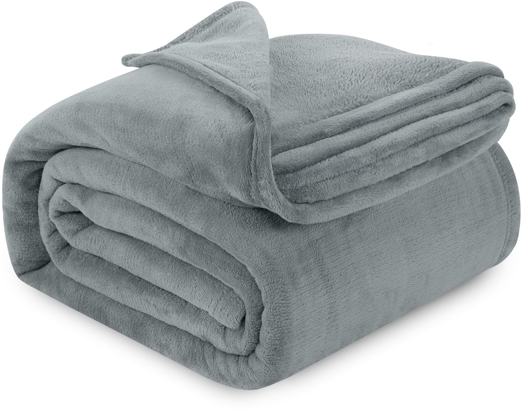 Foto 2 pulgar | Blanket Utopia Bedding, Forro Polar De Franela, Gris Frío, California King - Venta Internacional.