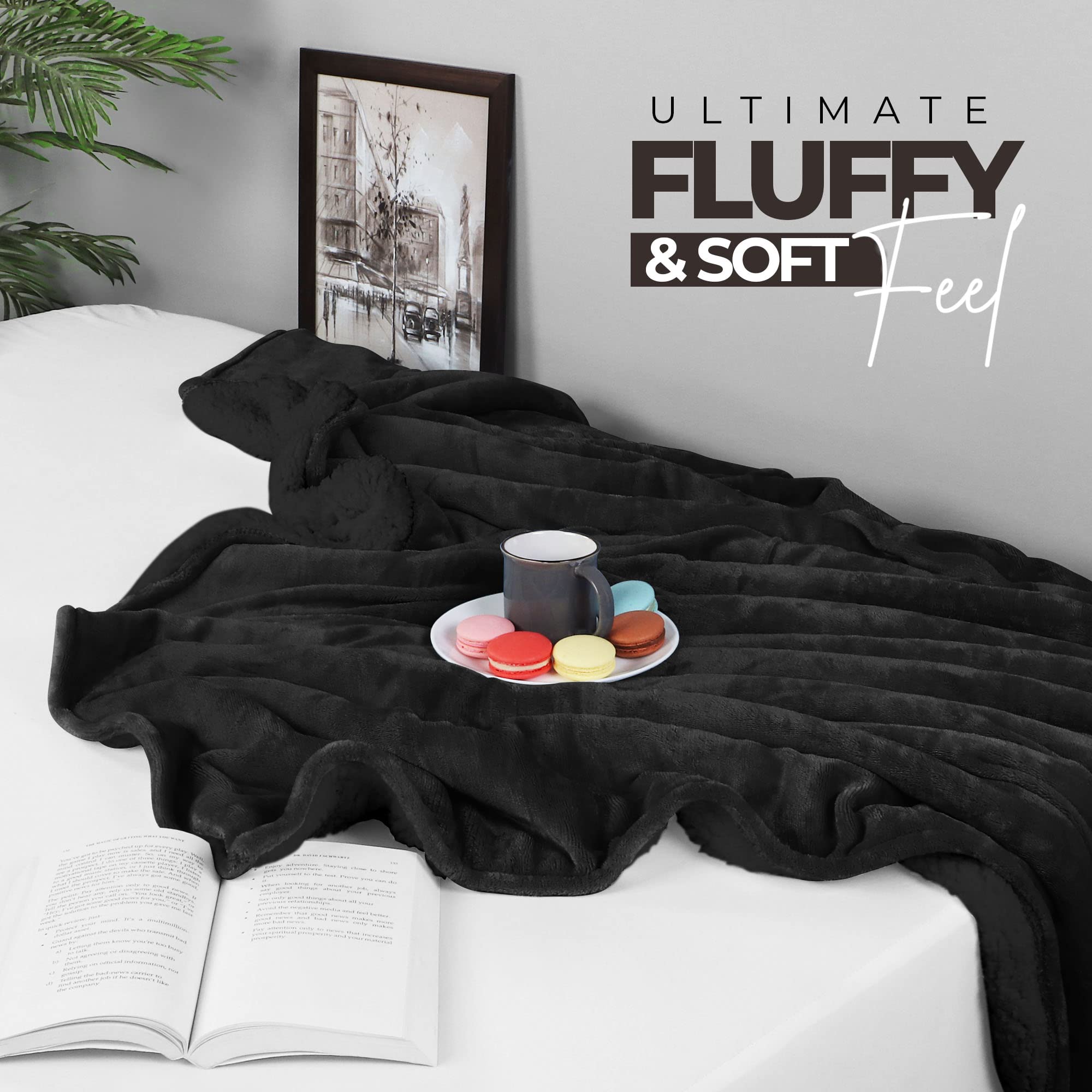Foto 7 pulgar | Blanket Utopia Bedding Sherpa King, 230 X 260 Cm, Forro Polar Suave - Venta Internacional.