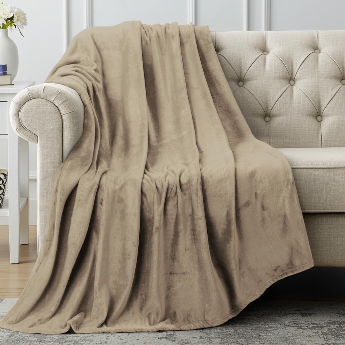 Manta De Forro Polar Blanket Utopia, Tamaño Camel, 300 G/m², 130 X 150 Cm - Venta Internacional.