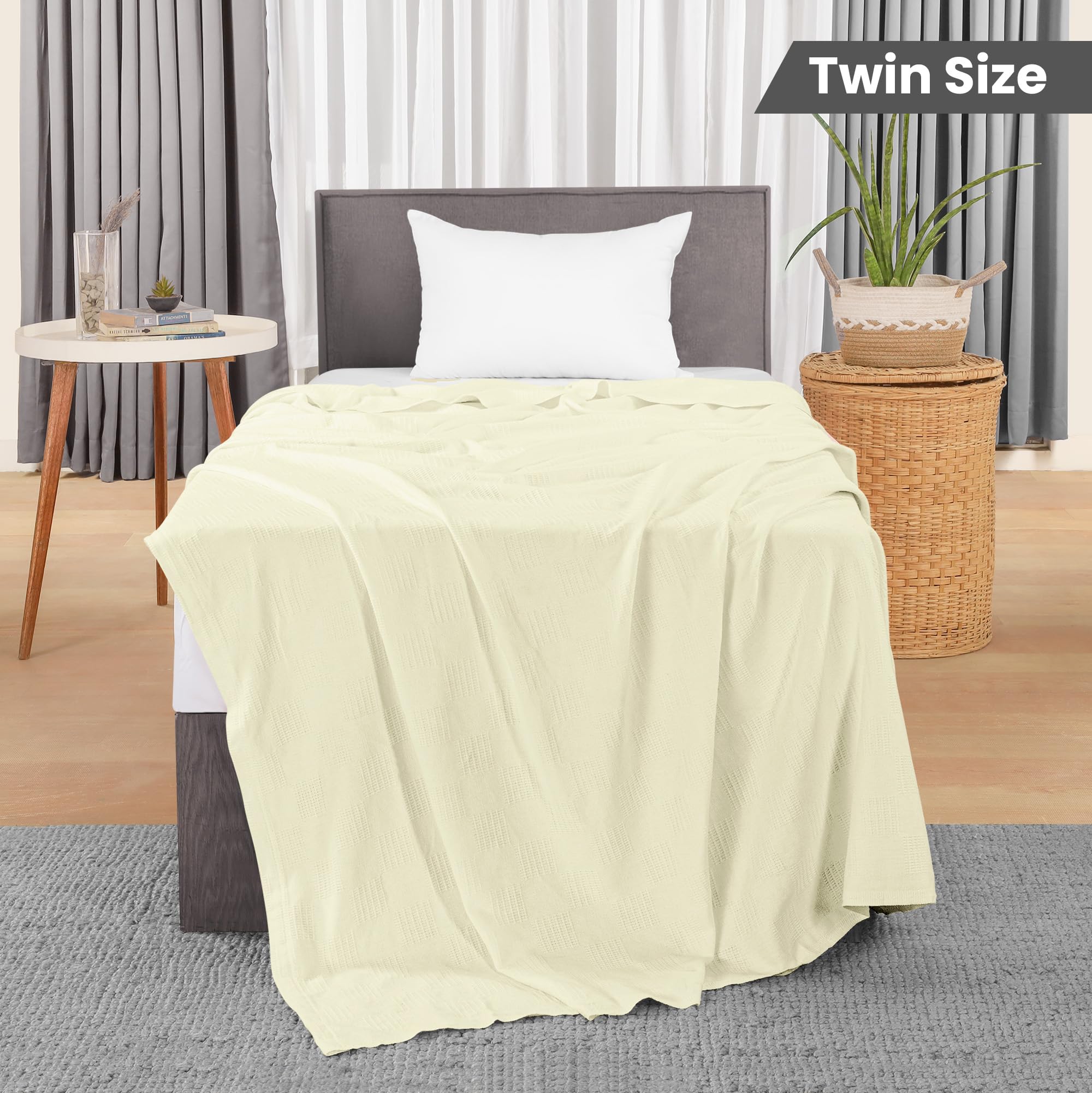 Foto 2 | Colchón Utopia, Color Marfil, 100% Algodón, Doble, 230 X 180 Cm, 350 G/m² - Venta Internacional.