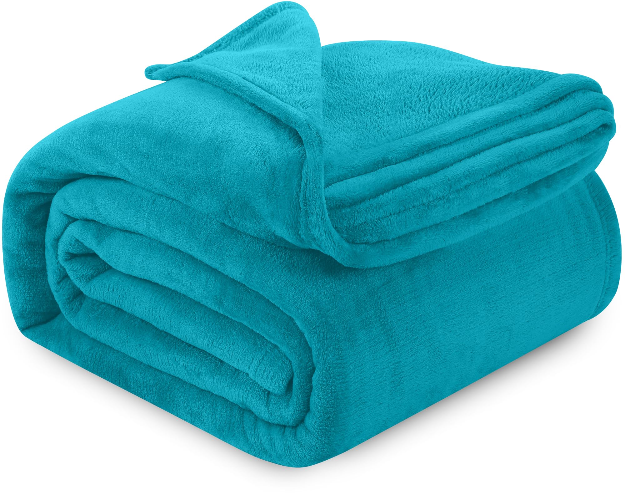 Foto 2 pulgar | Blanket Utopia Bedding, Forro Polar Turquesa, Tamaño Completo, 228 X 213 Cm - Venta Internacional.