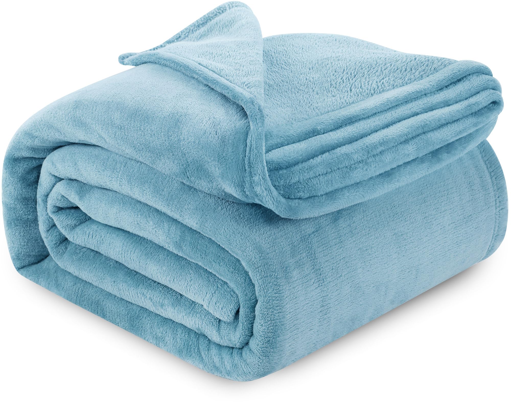 Ropa De Cama Blanket Utopia, Forro Polar Azul Lavado California, Tamaño King - Venta Internacional.