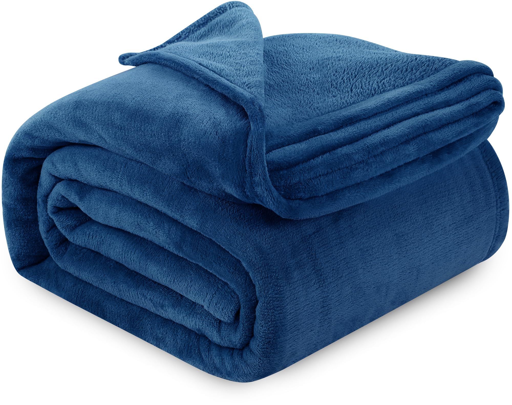 Foto 2 pulgar | Blanket Utopia Bedding De Forro Polar Azul Marino, Tamaño Doble 150 X 230 Cm - Venta Internacional.
