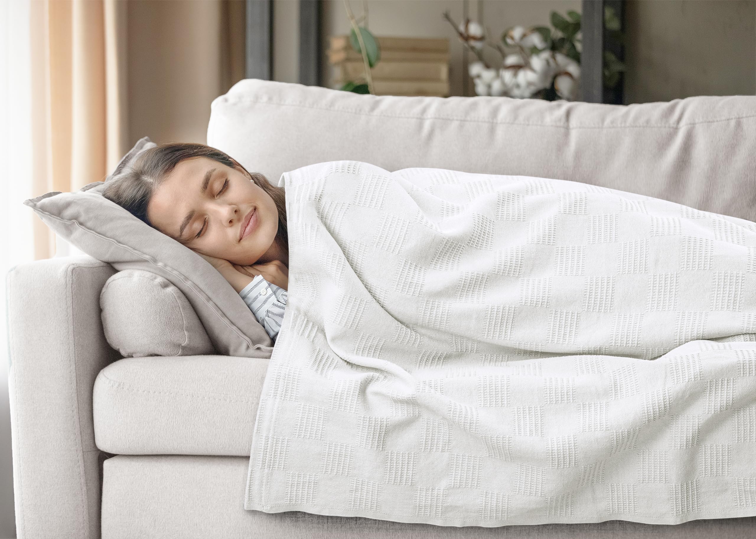 Foto 5 pulgar | Ropa De Cama Blanket Utopia, 100% Algodón, Tamaño Completo, 230 X 210 Cm, 350 G/m² - Venta Internacional.