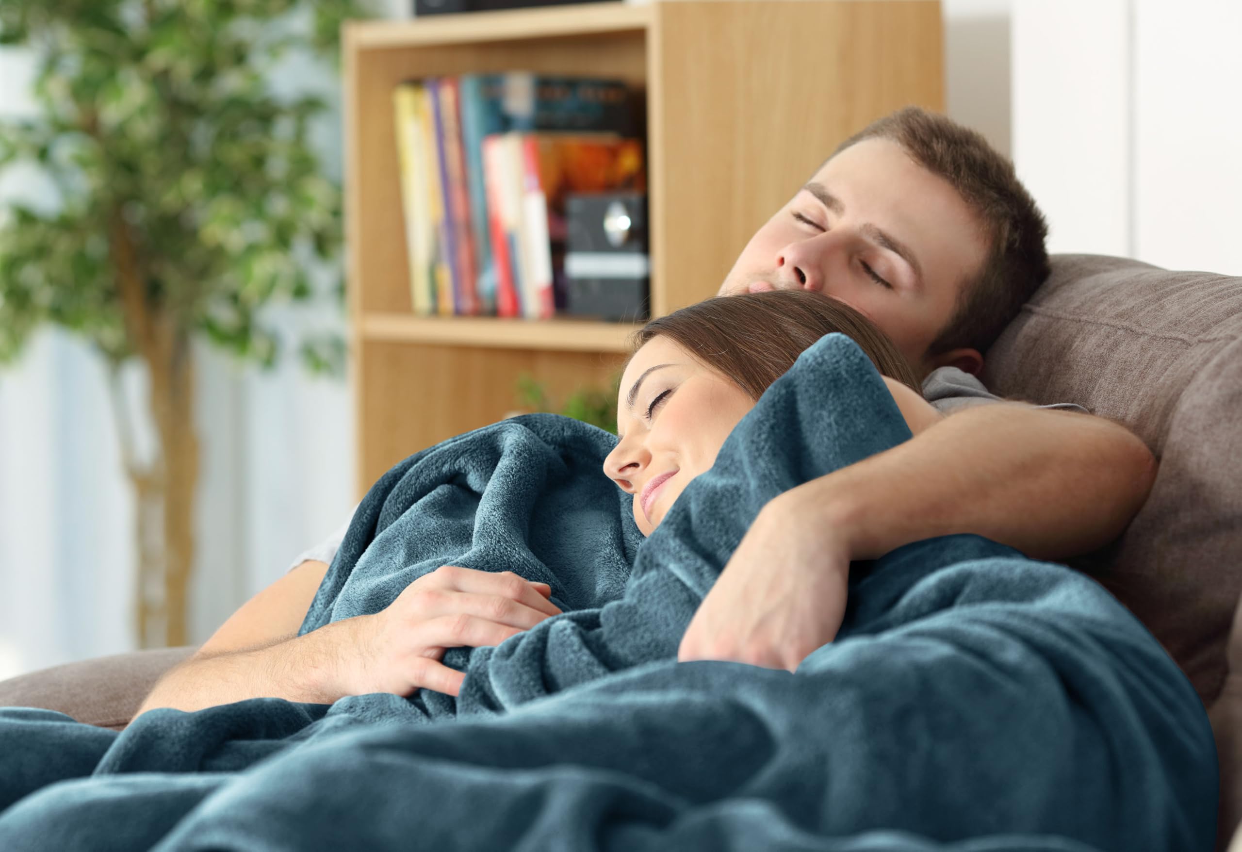 Foto 7 pulgar | Cama Polar Blanket Utopia, Tamaño Queen, Color Azul Piedra, 300 G/m² - Venta Internacional.