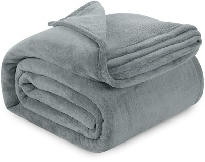 Foto 1 | Cobija Utopia Bedding Gris Queen Size-Venta Internacional
