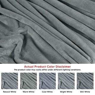 Foto 4 | Cobija Utopia Bedding Gris Queen Size-Venta Internacional
