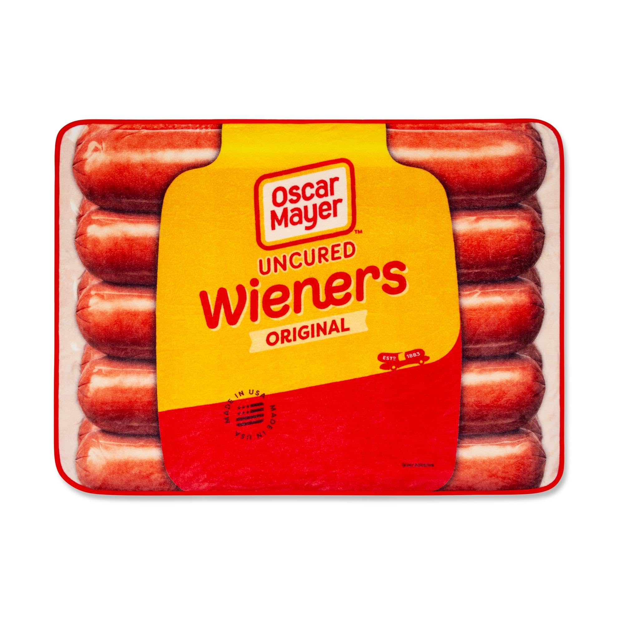 Foto 2 pulgar | Cobija Polar Toynk Oscar Mayer Jumbo 115 x 152 cm - Venta Internacional