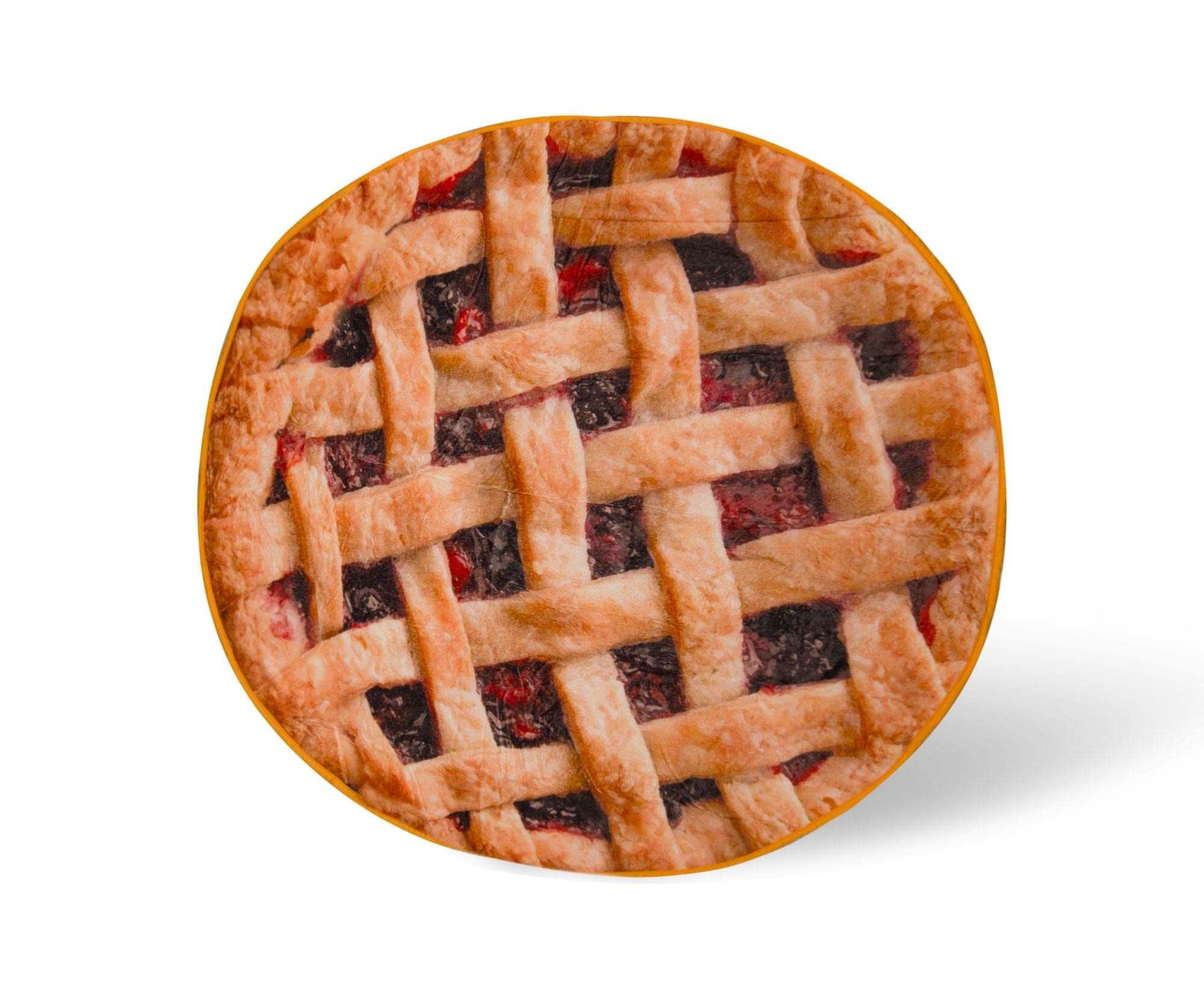 Foto 2 pulgar | Manta Redonda Toynk Cherry Pie de Forro Polar 150 cm - Venta Internacional