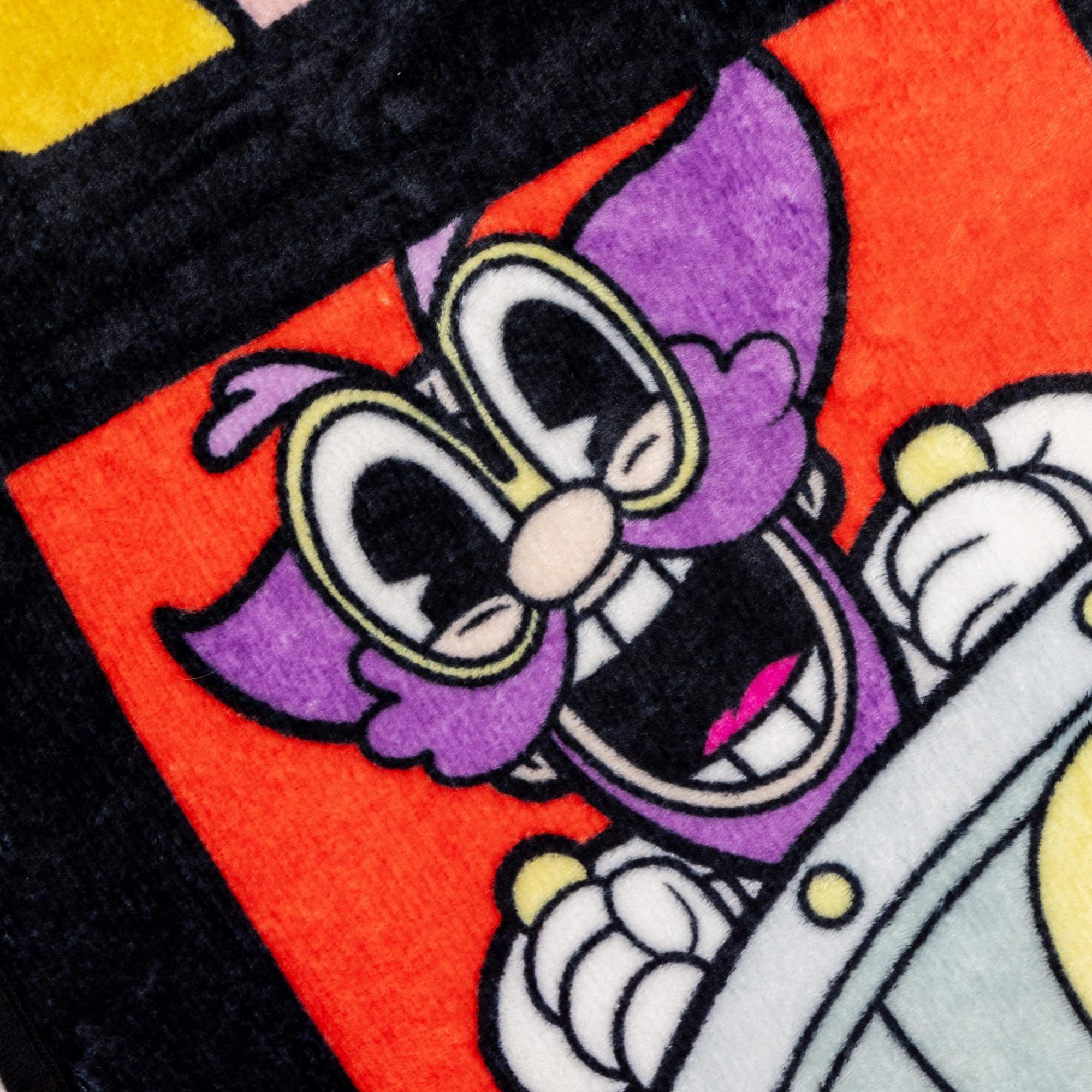 Foto 4 pulgar | Manta de Forro Polar Toynk Cuphead Villains 115 X 150 cm - Venta Internacional