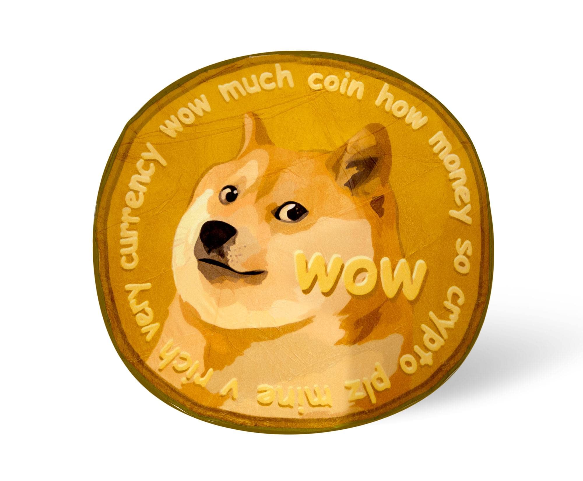 Foto 2 pulgar | Cobija Polar Toynk Dogecoin Criptomoneda 150 cm - Venta Internacional