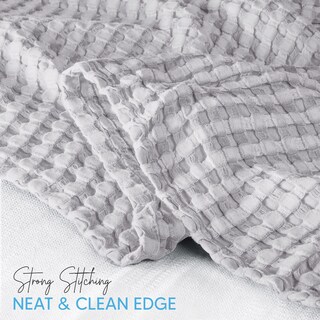 Foto 3 | Cobija Utopia Bedding Gris King Size-Venta Internacional