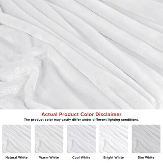 Foto 4 | Cobija Utopia Bedding Blanca King Size-Venta Internacional