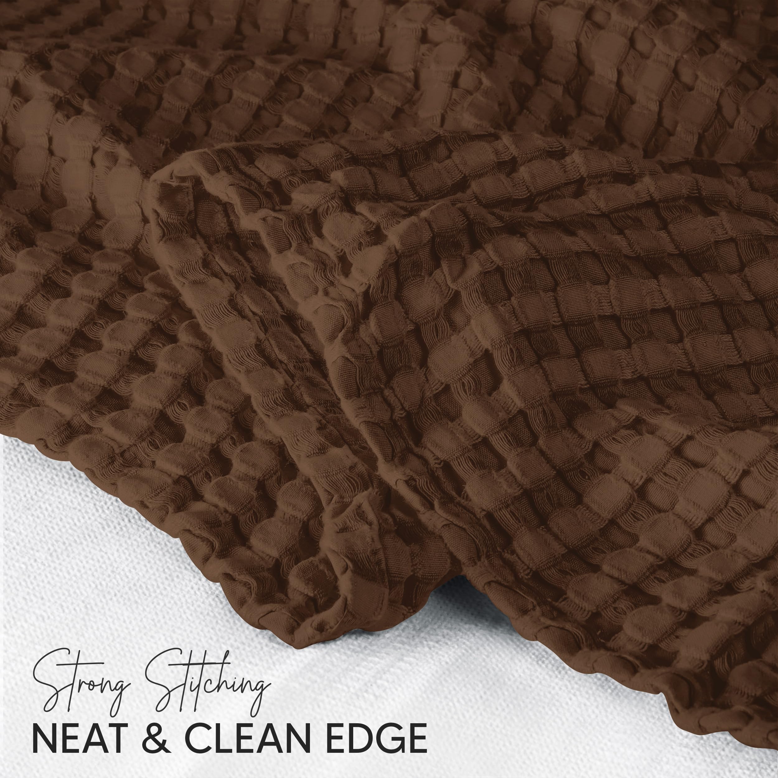 Foto 4 pulgar | Cobija Utopia Bedding Café Queen Size-Venta Internacional