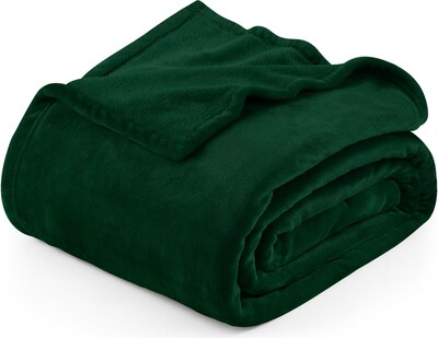 Foto 1 | Cobija Utopia Bedding Forro Polar de Franela Verde King Size 230 x 260 cm - Venta Internacional