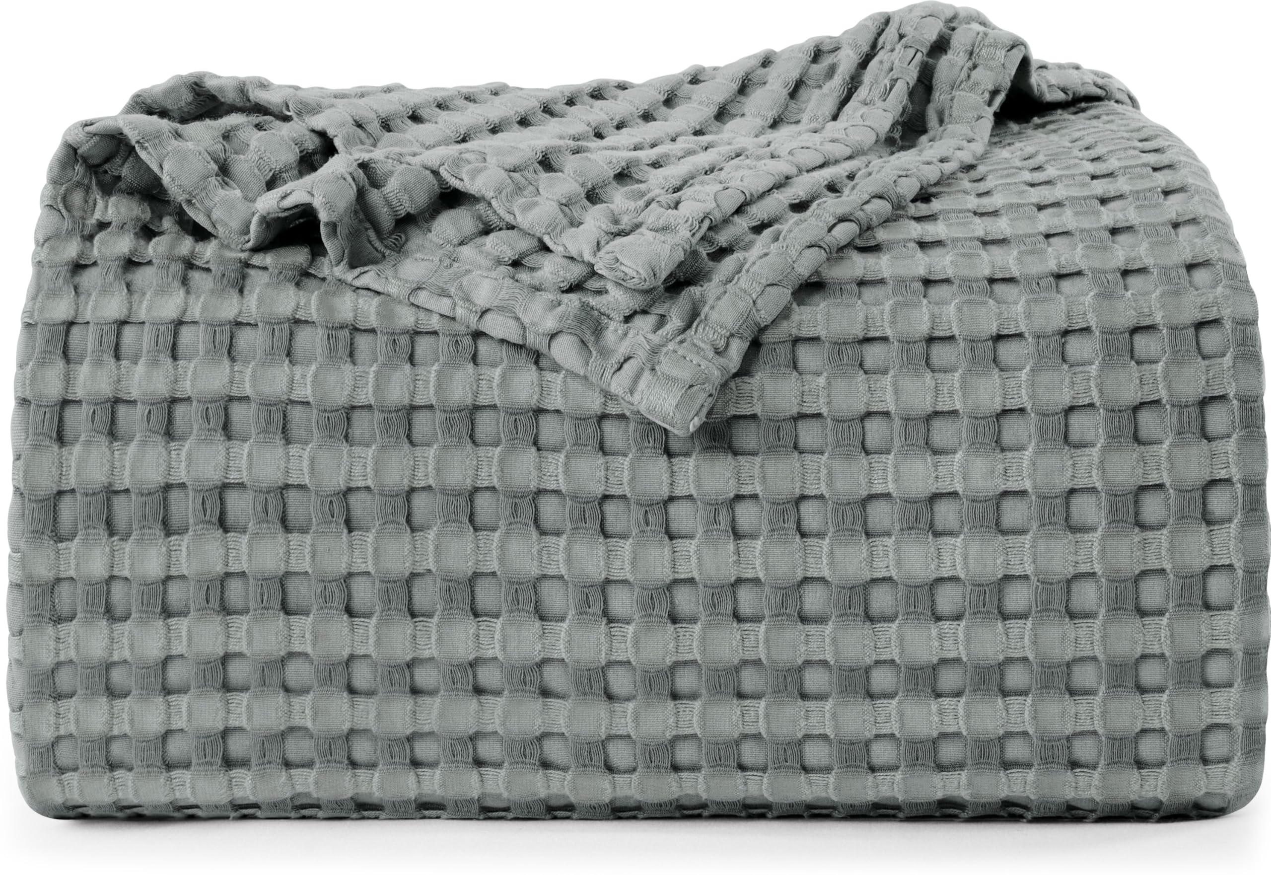 Foto 1 | Cobija Blanket Utopia Algodón Gris Frío - Venta Internacional