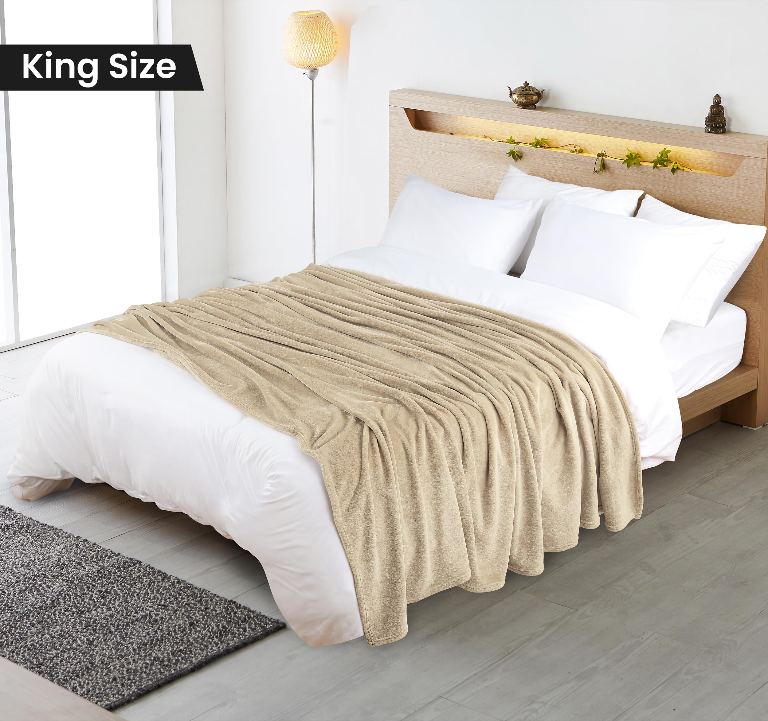 Foto 3 pulgar | Cobija Blanket Utopia Forro Polar King - Venta Internacional