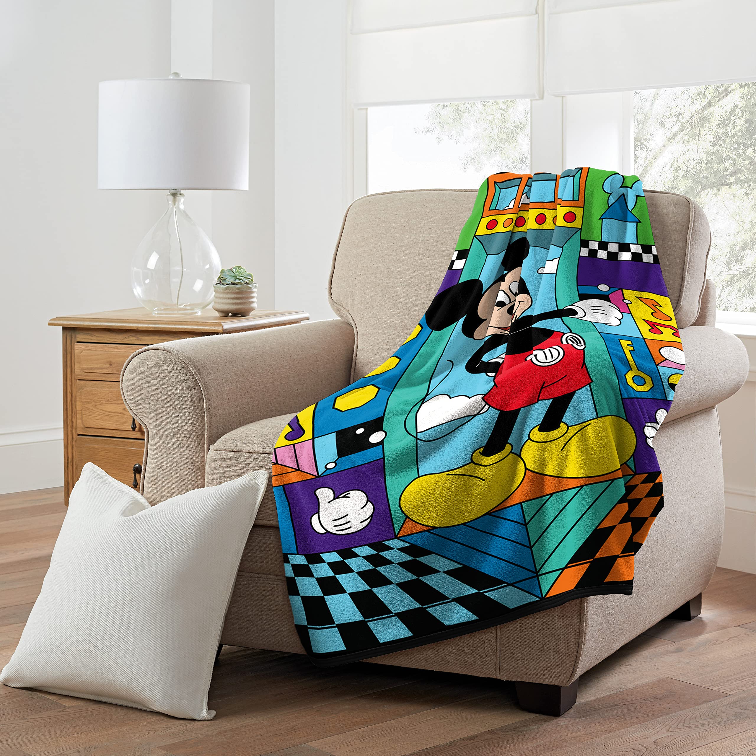 Foto 2 | Manta Northwest Mickey Mouse Micro Raschel 46 X 60 Cm - Venta Internacional.