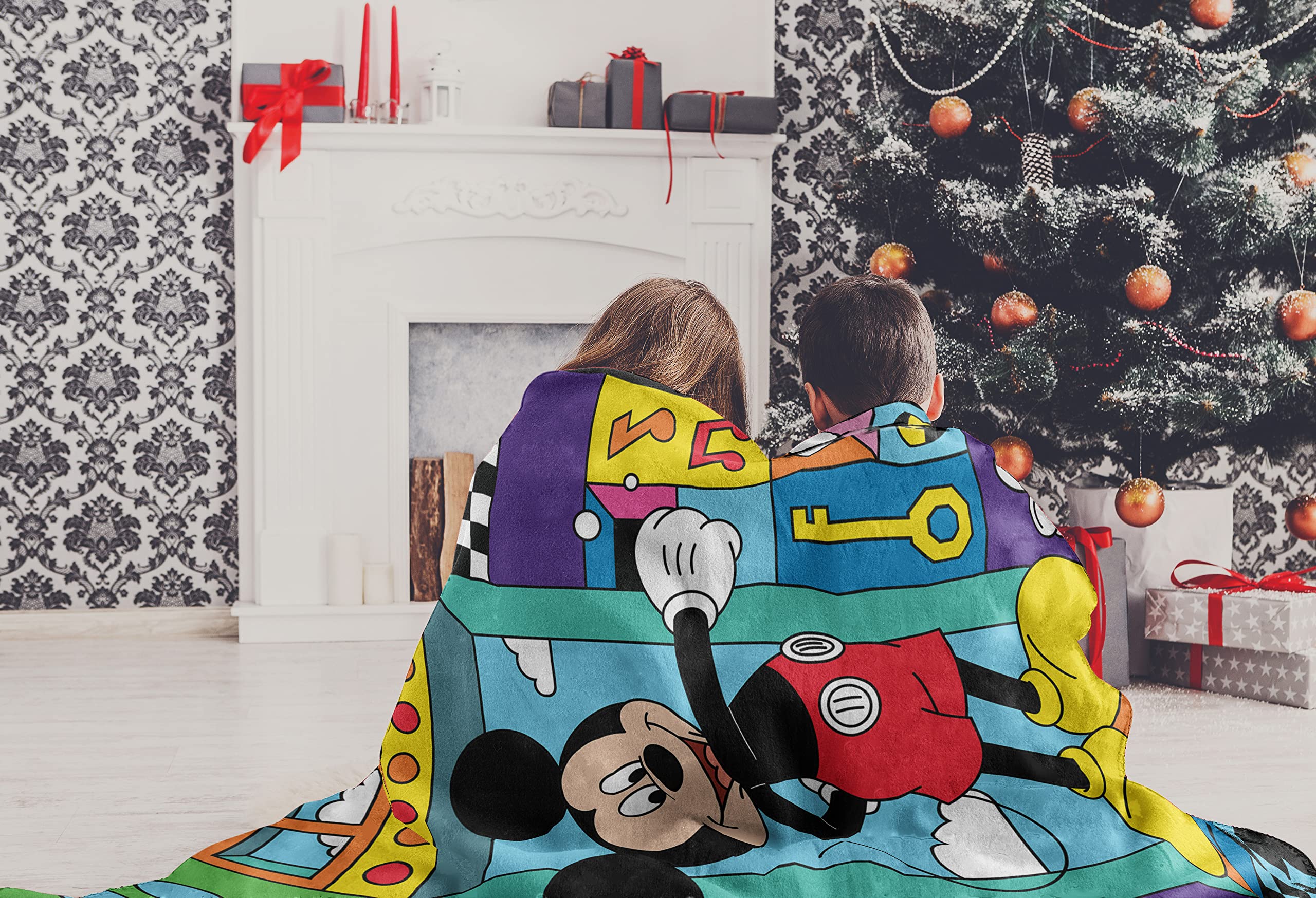 Foto 3 | Manta Northwest Mickey Mouse Micro Raschel 46 X 60 Cm - Venta Internacional.