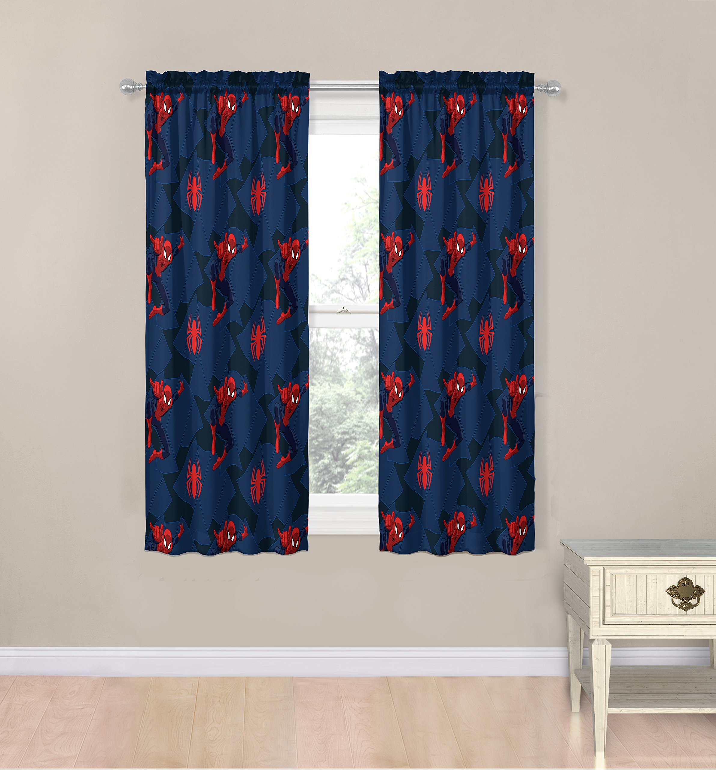 Foto 4 pulgar | Set De Cortinas Jay Franco Marvel Spiderman Saving The Day - Venta Internacional.